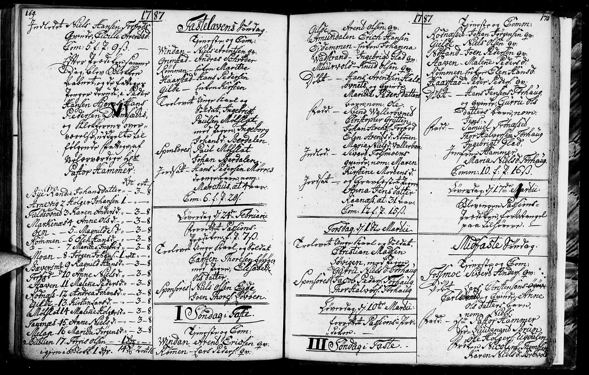 Ministerialprotokoller, klokkerbøker og fødselsregistre - Sør-Trøndelag, SAT/A-1456/655/L0685: Parish register (copy) no. 655C01, 1777-1788, p. 169-170
