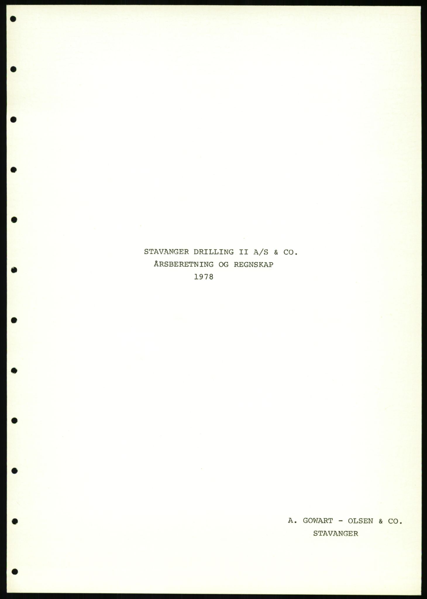 Pa 1503 - Stavanger Drilling AS, SAST/A-101906/D/L0002: Korrespondanse og saksdokumenter, 1974-1980, p. 673