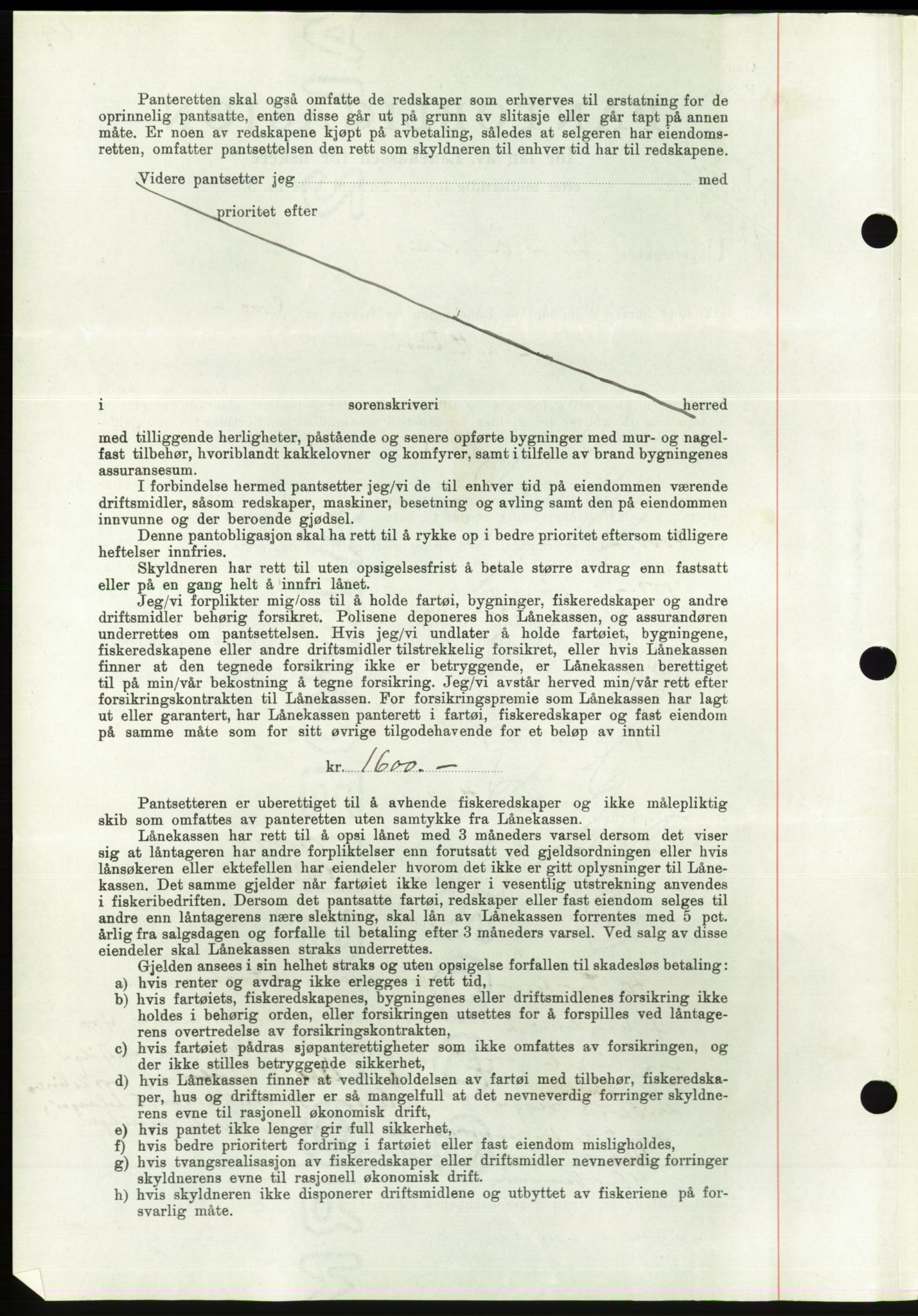 Søre Sunnmøre sorenskriveri, AV/SAT-A-4122/1/2/2C/L0065: Mortgage book no. 59, 1938-1938, Diary no: : 322/1938