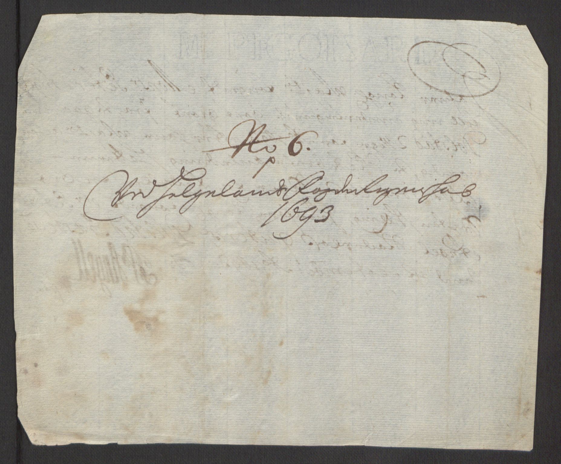 Rentekammeret inntil 1814, Reviderte regnskaper, Fogderegnskap, AV/RA-EA-4092/R65/L4505: Fogderegnskap Helgeland, 1693-1696, p. 144