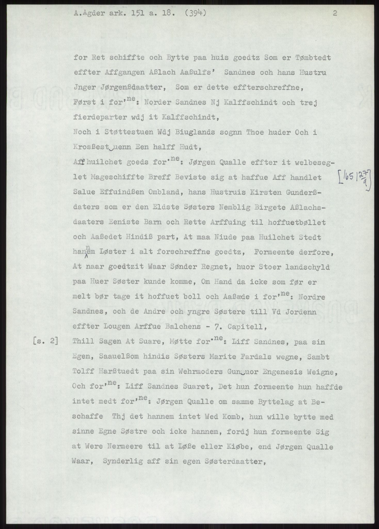 Samlinger til kildeutgivelse, Diplomavskriftsamlingen, AV/RA-EA-4053/H/Ha, p. 1274