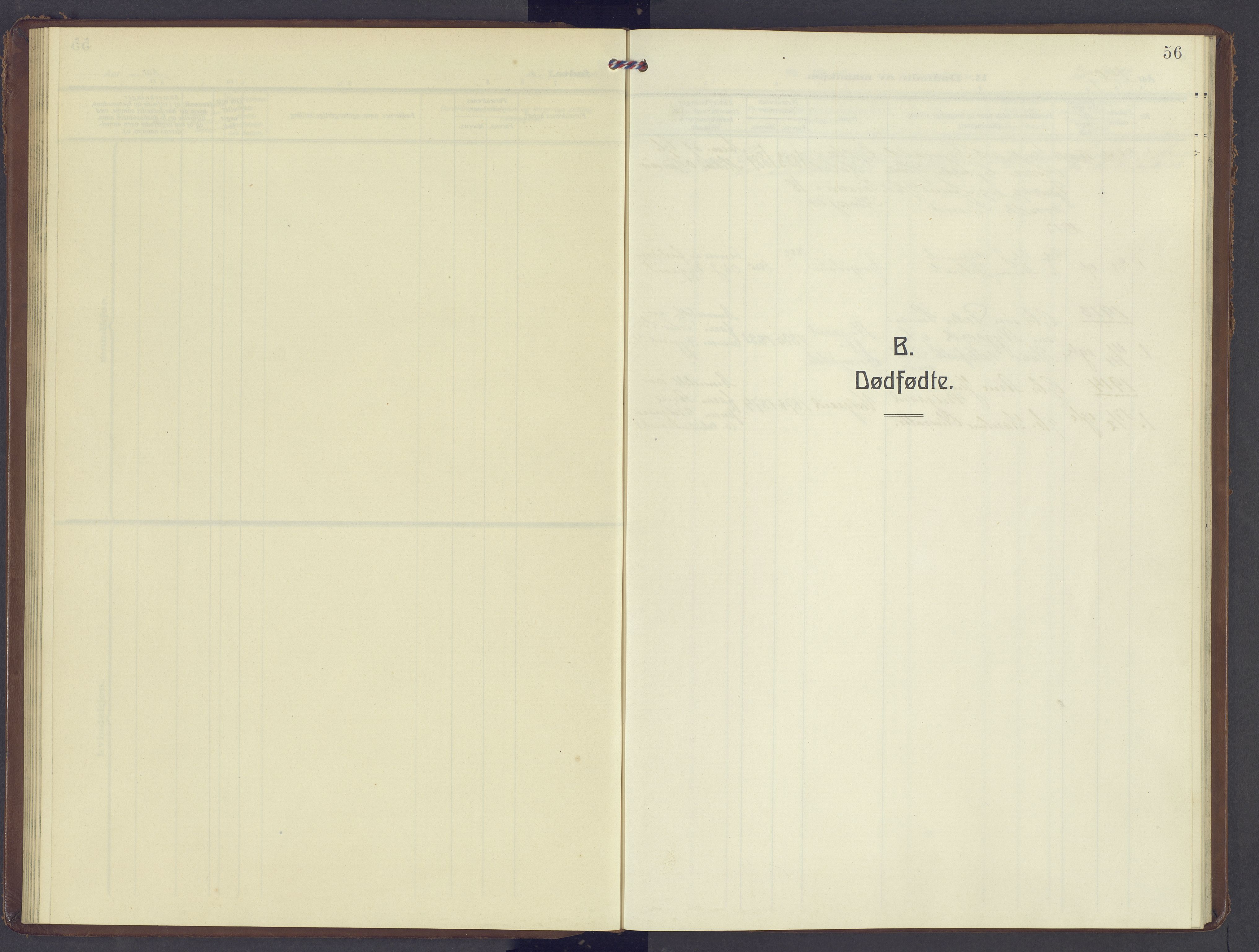 Tolga prestekontor, SAH/PREST-062/K/L0013: Parish register (official) no. 13, 1908-1915, p. 56