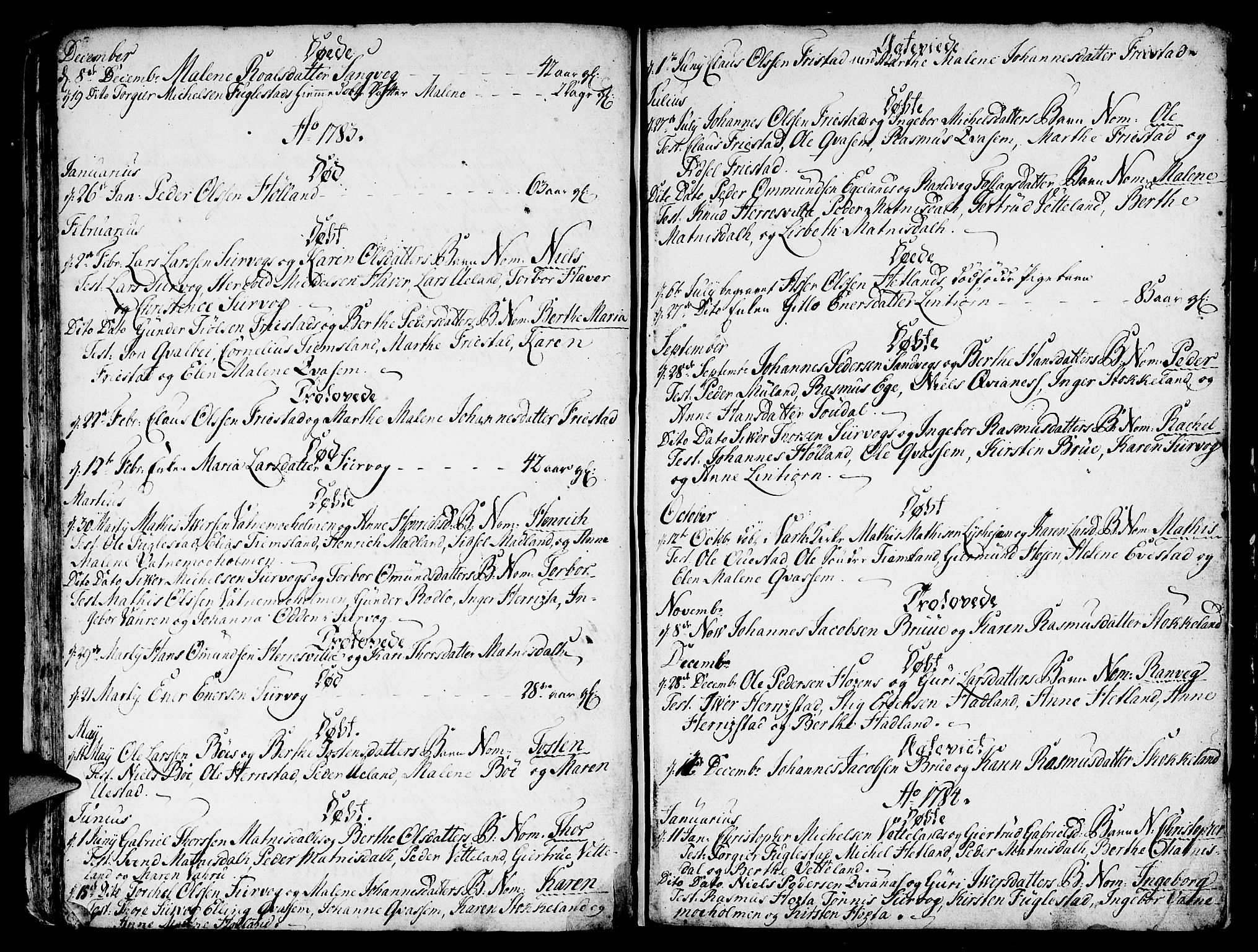 Eigersund sokneprestkontor, SAST/A-101807/S08/L0004: Parish register (official) no. A 4 /2, 1776-1789
