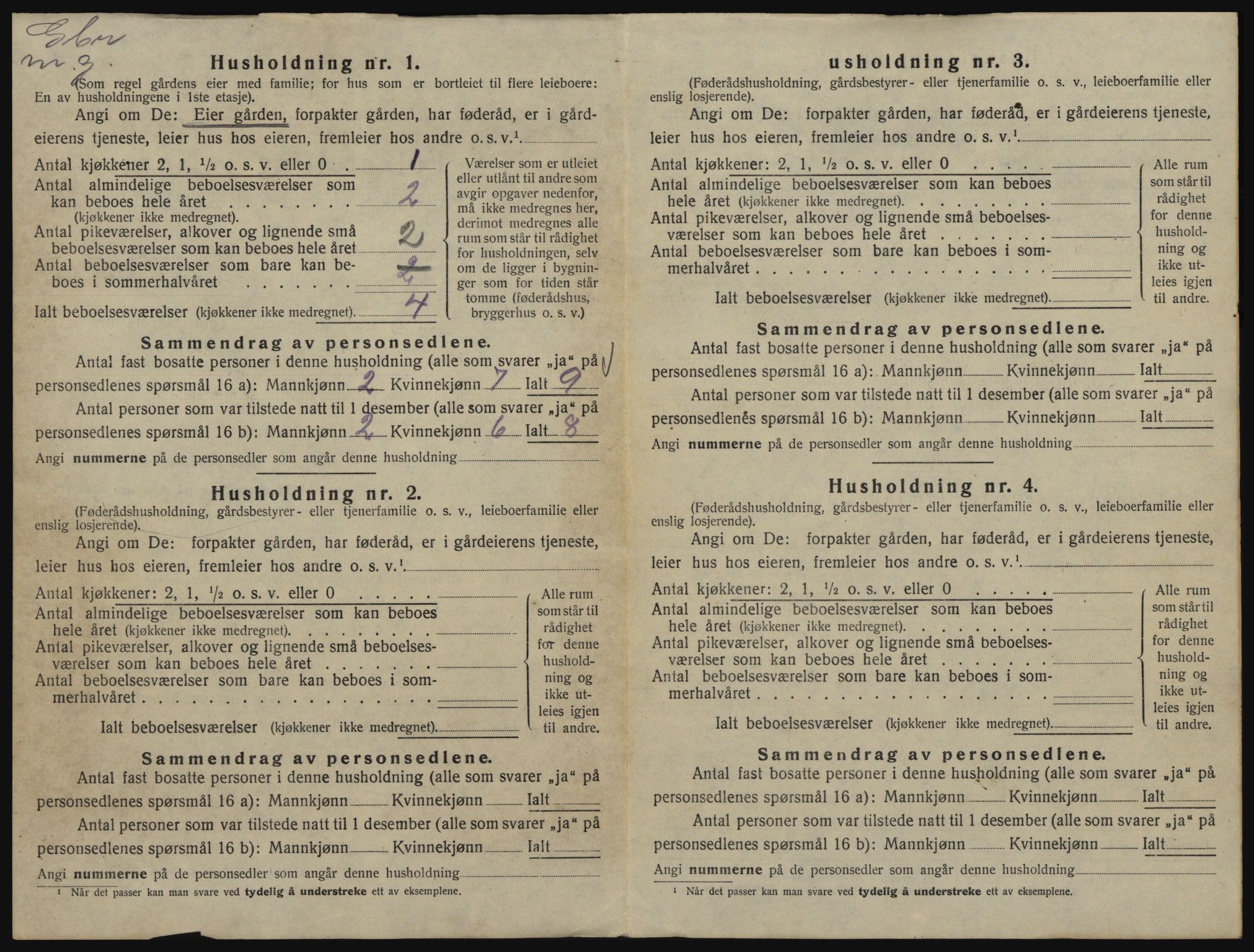 SATØ, 1920 census for Tranøy, 1920, p. 36