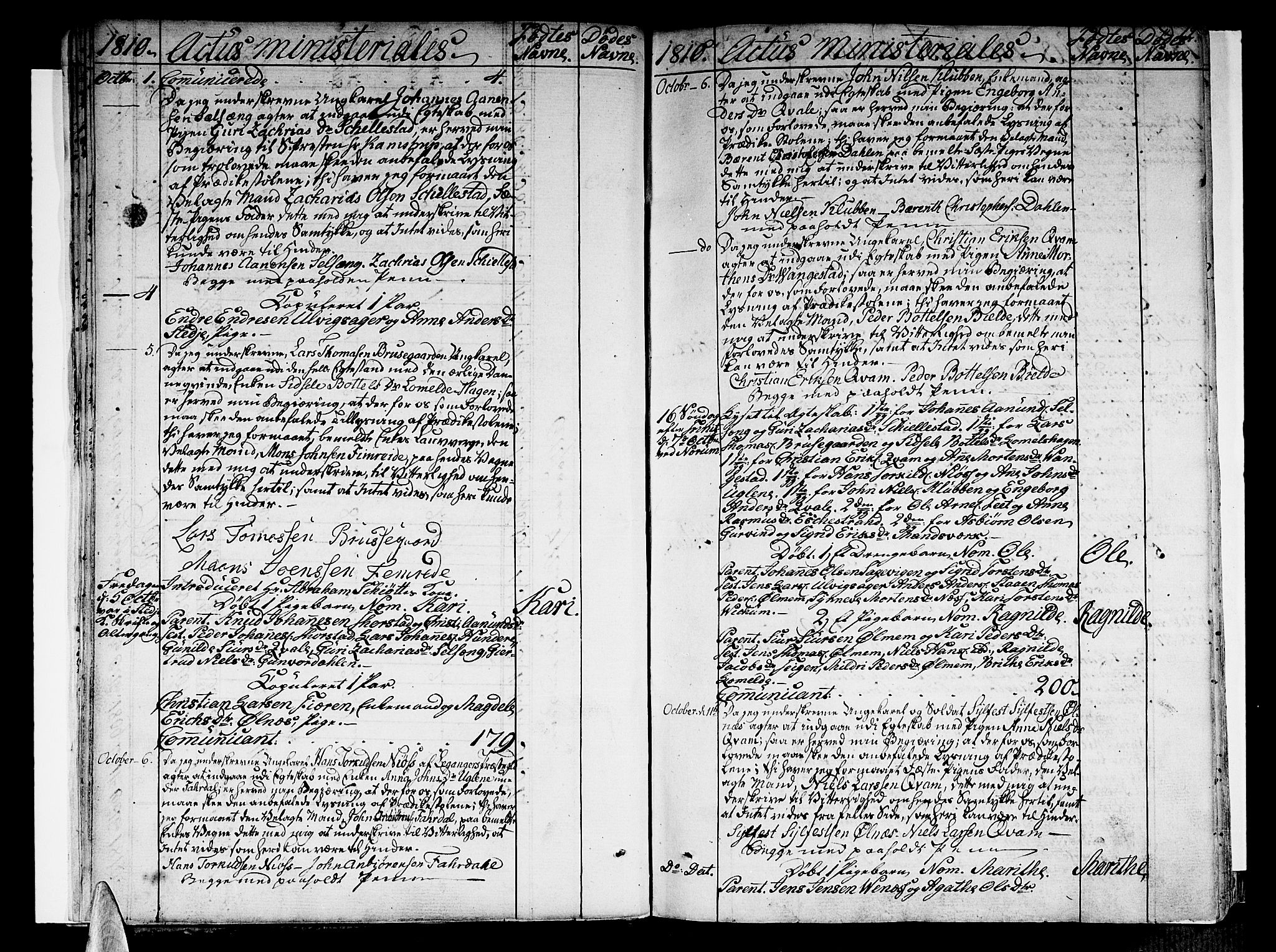 Sogndal sokneprestembete, AV/SAB-A-81301/H/Haa/Haaa/L0009: Parish register (official) no. A 9, 1809-1821, p. 12