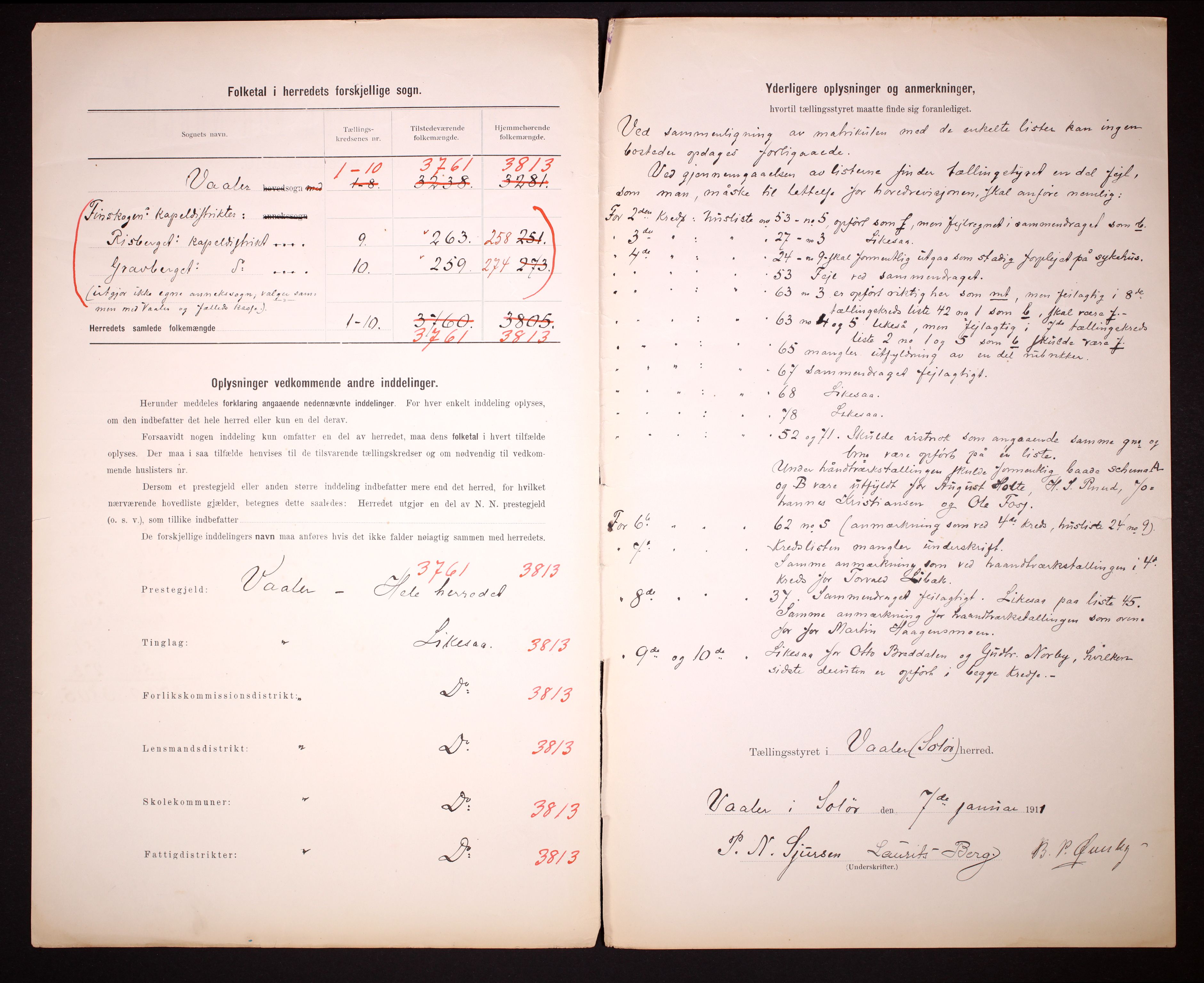 RA, 1910 census for Våler, 1910, p. 3