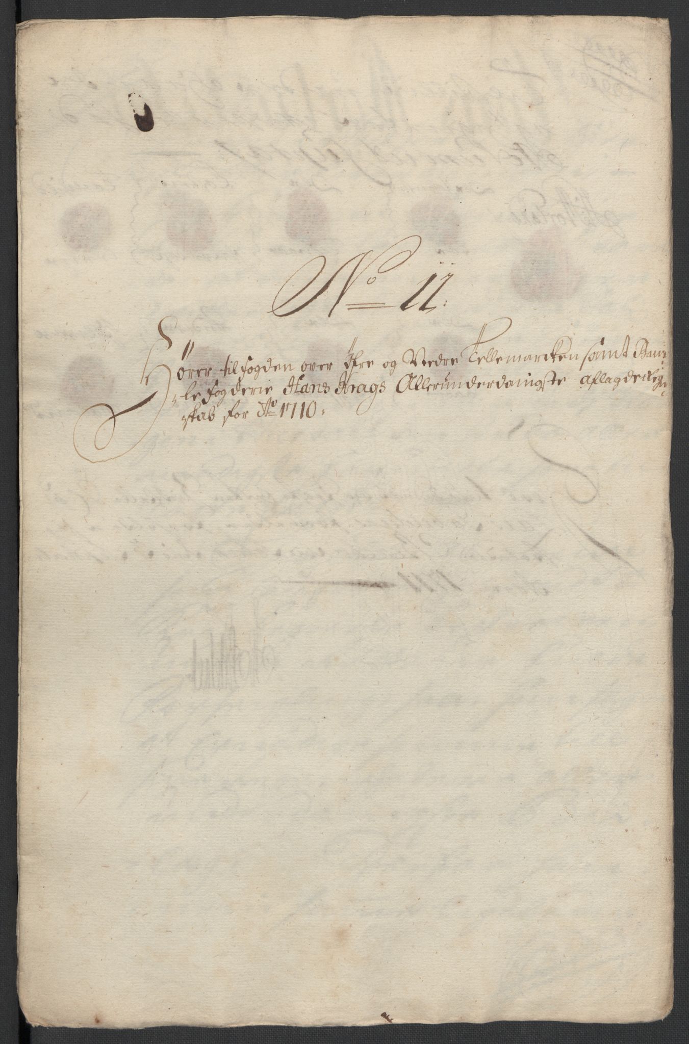 Rentekammeret inntil 1814, Reviderte regnskaper, Fogderegnskap, RA/EA-4092/R36/L2119: Fogderegnskap Øvre og Nedre Telemark og Bamble, 1710, p. 70
