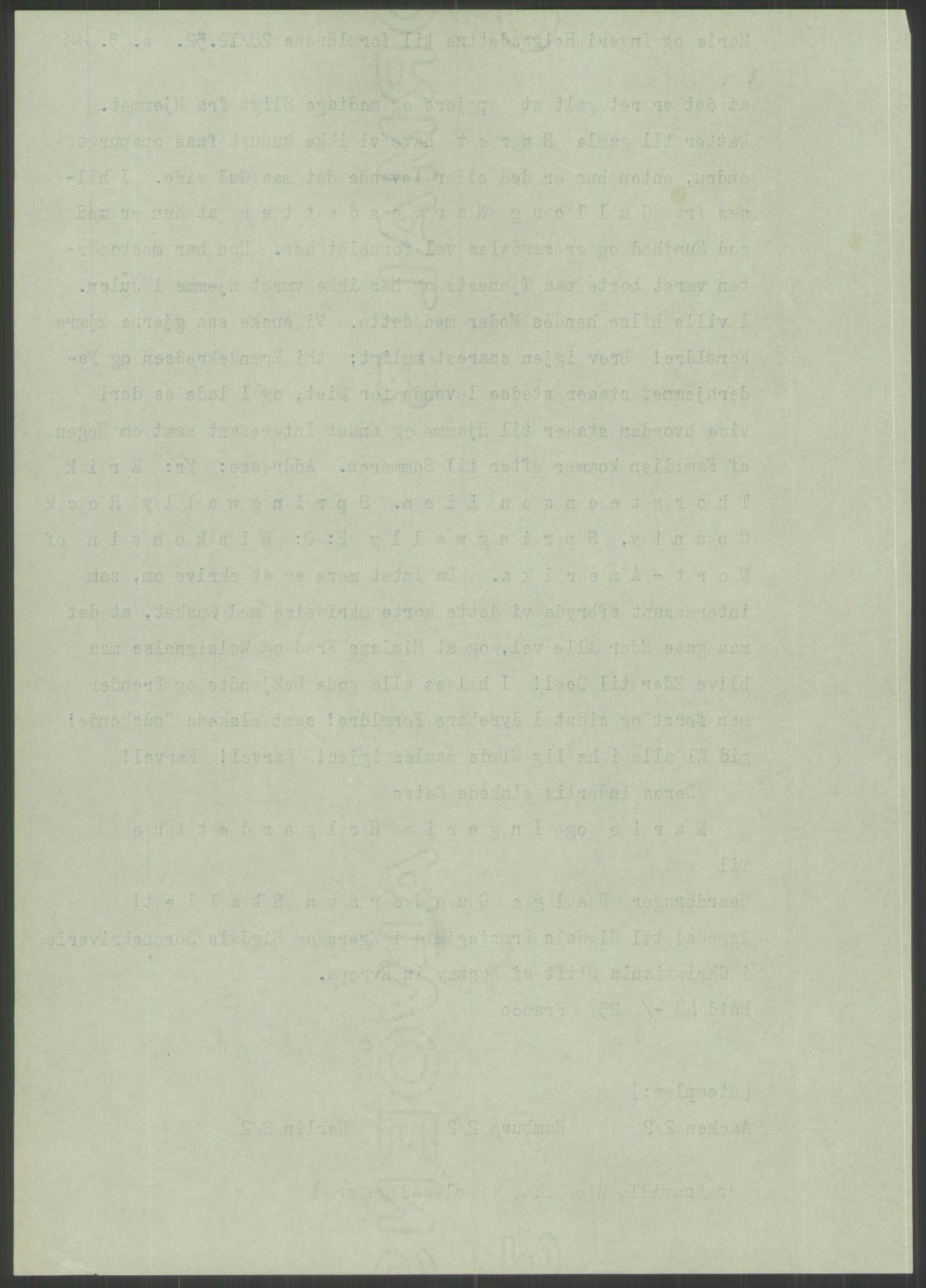 Samlinger til kildeutgivelse, Amerikabrevene, AV/RA-EA-4057/F/L0021: Innlån fra Buskerud: Michalsen - Ål bygdearkiv, 1838-1914, p. 230