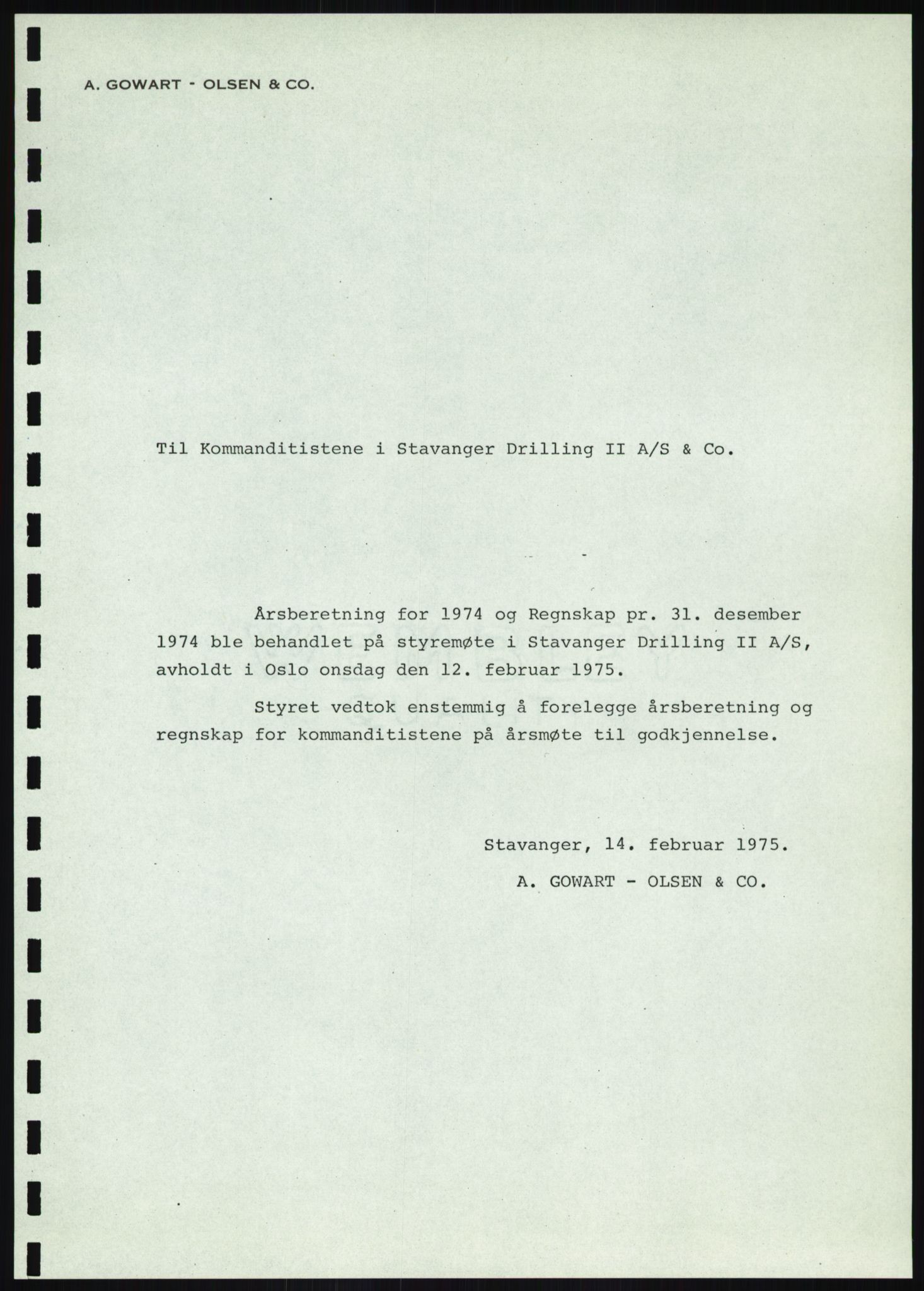 Pa 1503 - Stavanger Drilling AS, AV/SAST-A-101906/A/Ac/L0001: Årsberetninger, 1974-1978, p. 13