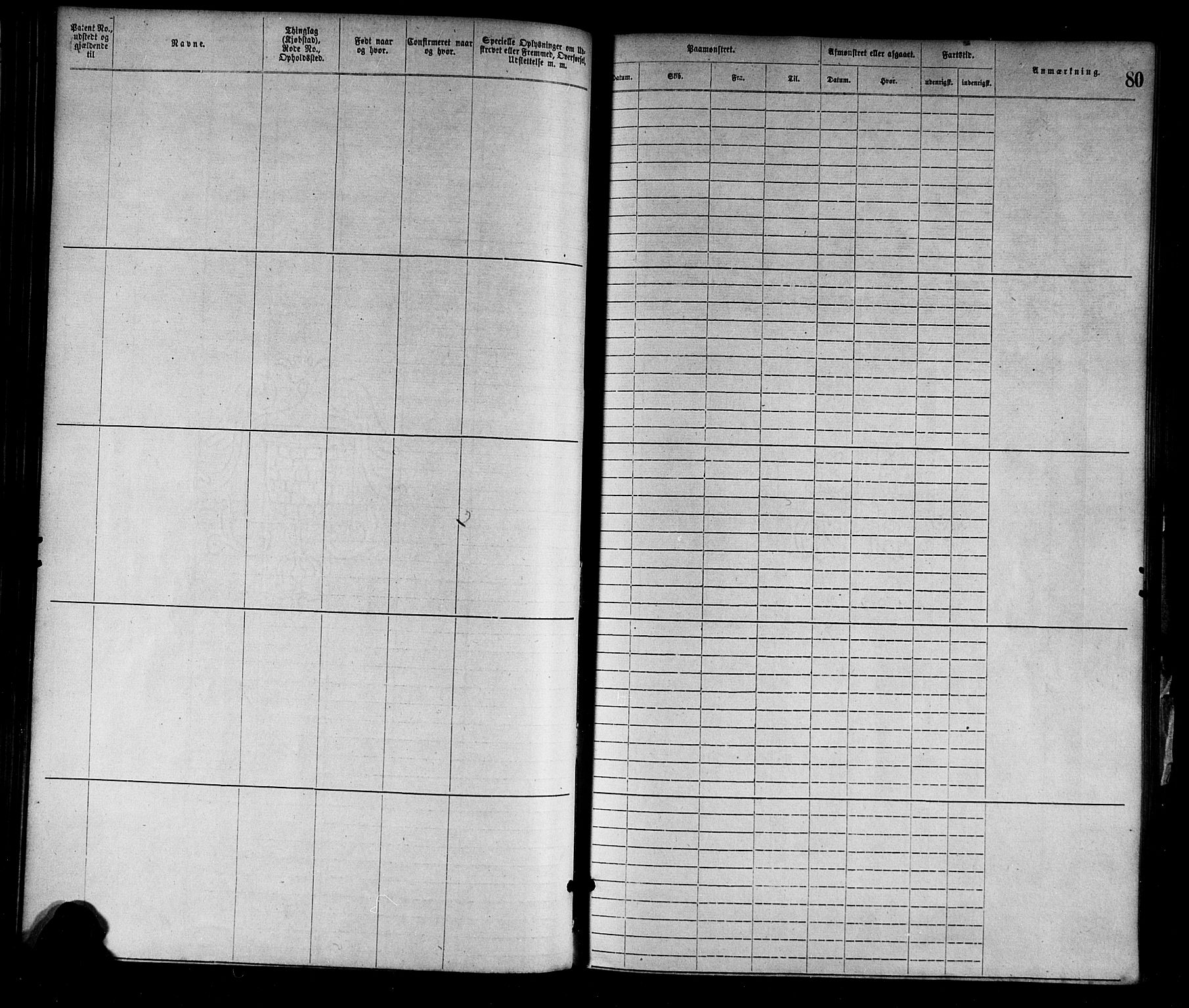 Mandal mønstringskrets, AV/SAK-2031-0016/F/Fa/L0001: Annotasjonsrulle nr 1-1920 med register, L-3, 1869-1881, p. 108