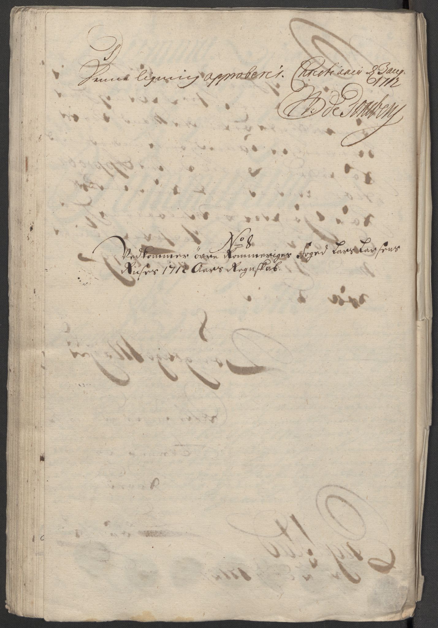 Rentekammeret inntil 1814, Reviderte regnskaper, Fogderegnskap, AV/RA-EA-4092/R12/L0722: Fogderegnskap Øvre Romerike, 1712, p. 190