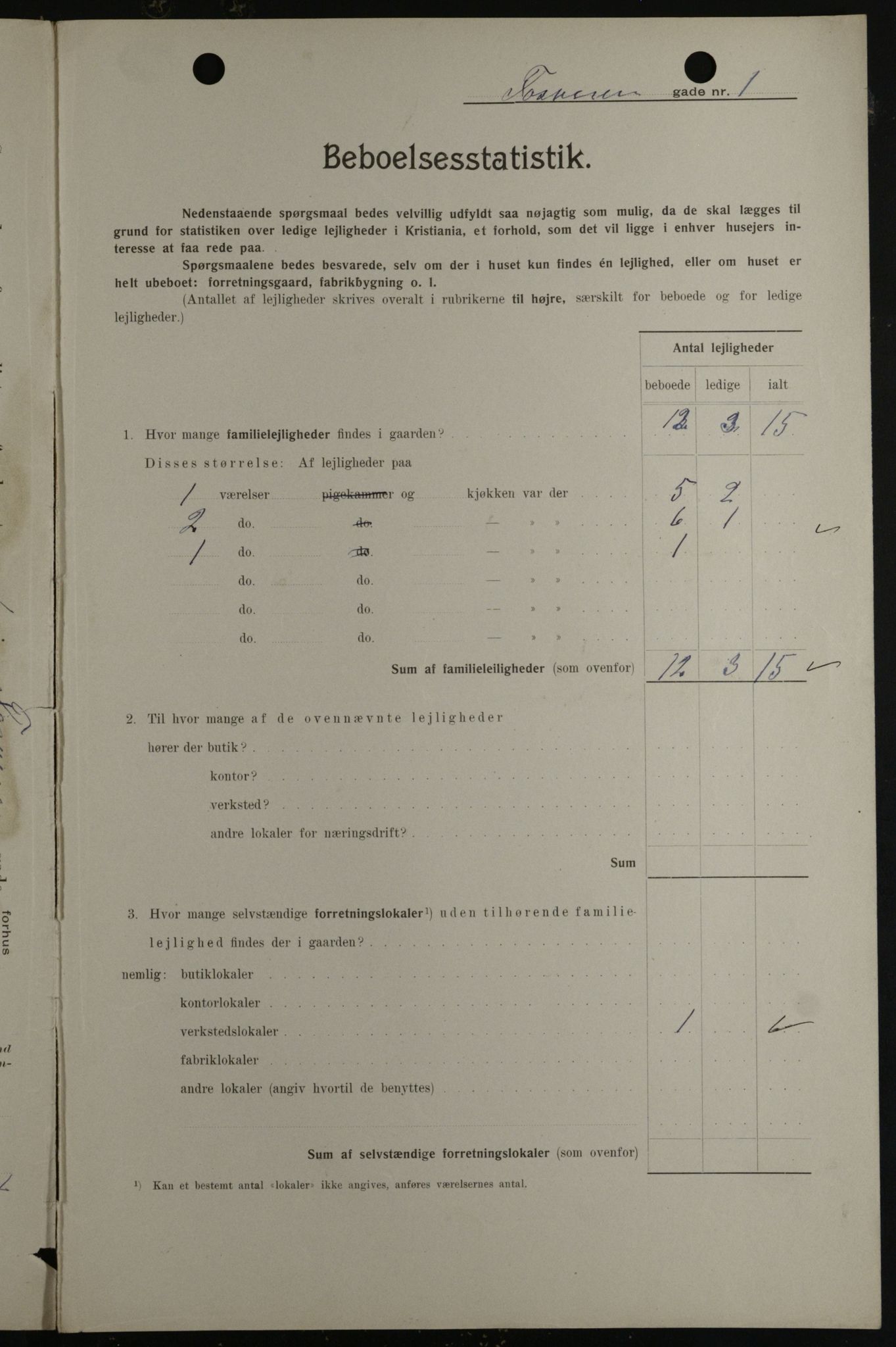 OBA, Municipal Census 1908 for Kristiania, 1908, p. 22329