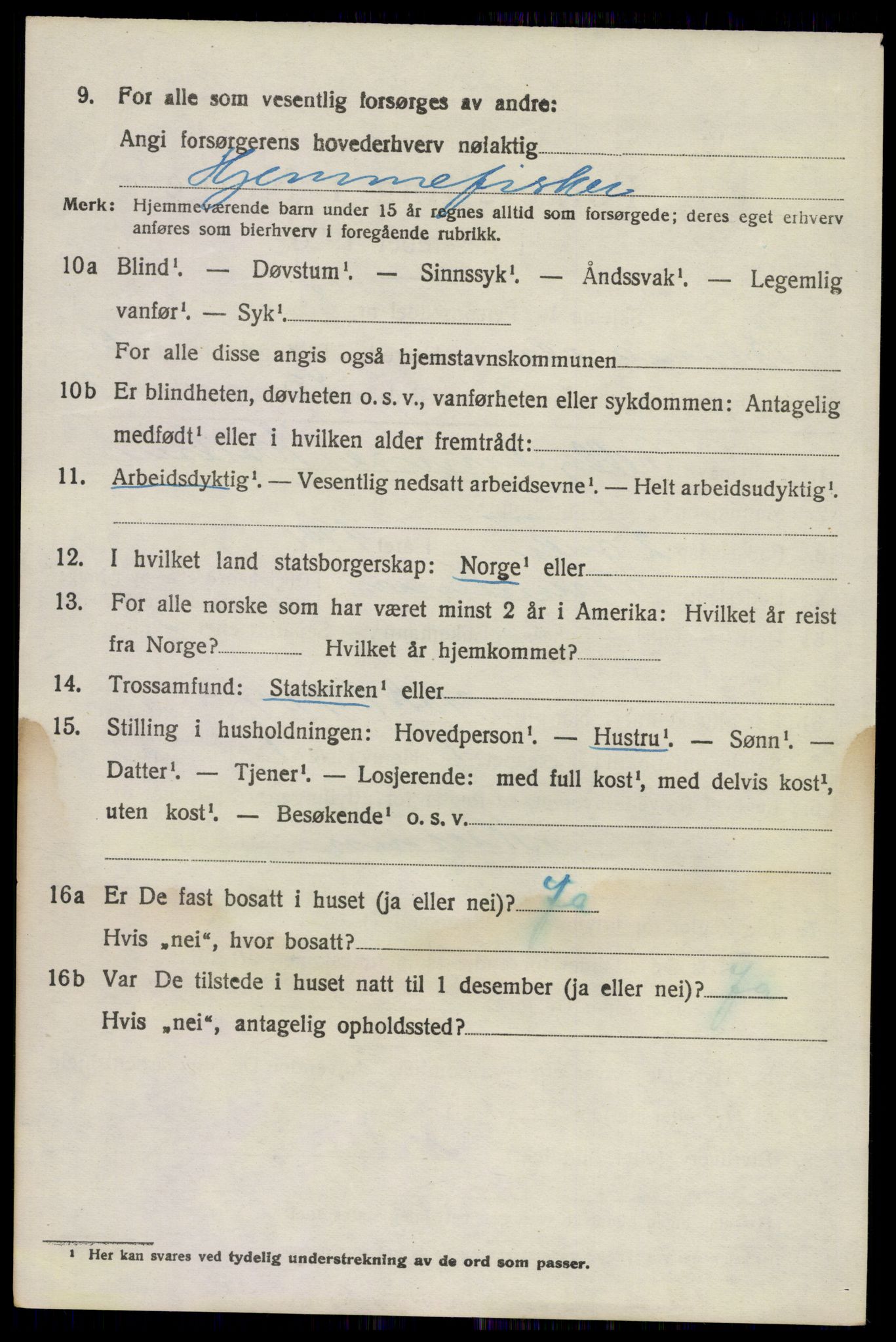SAKO, 1920 census for Brunlanes, 1920, p. 10534