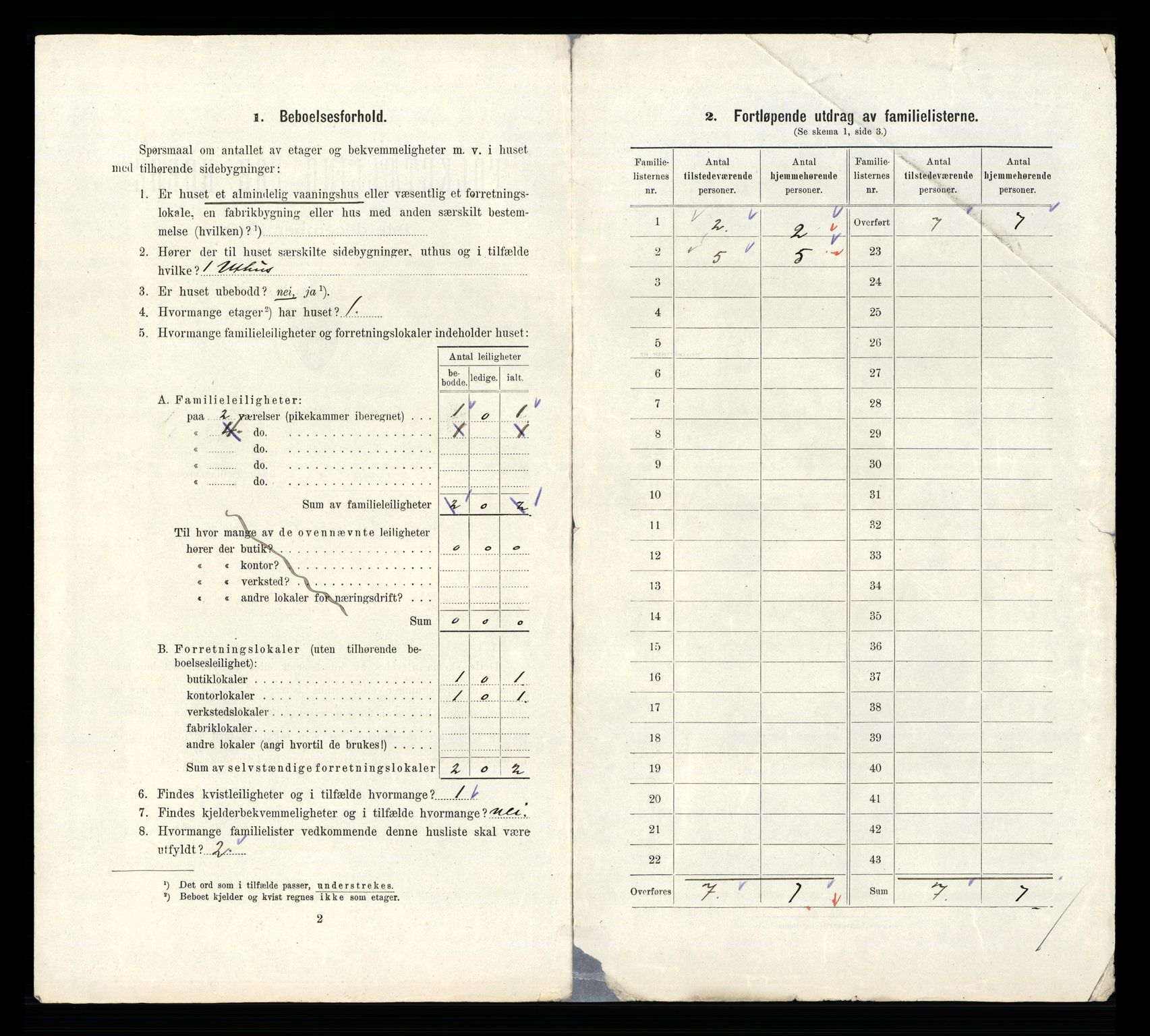 RA, 1910 census for Kragerø, 1910, p. 3083