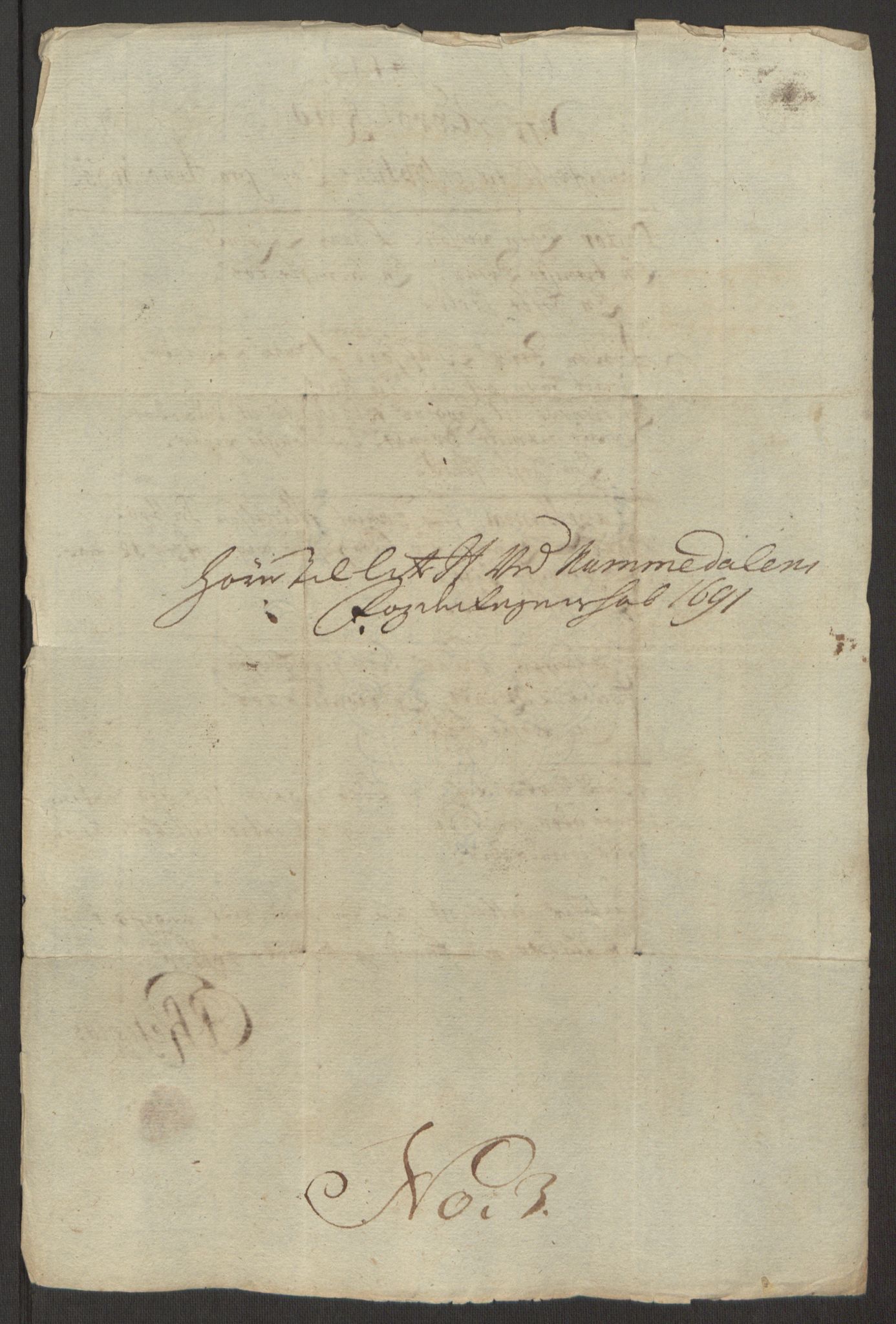 Rentekammeret inntil 1814, Reviderte regnskaper, Fogderegnskap, RA/EA-4092/R64/L4423: Fogderegnskap Namdal, 1690-1691, p. 252