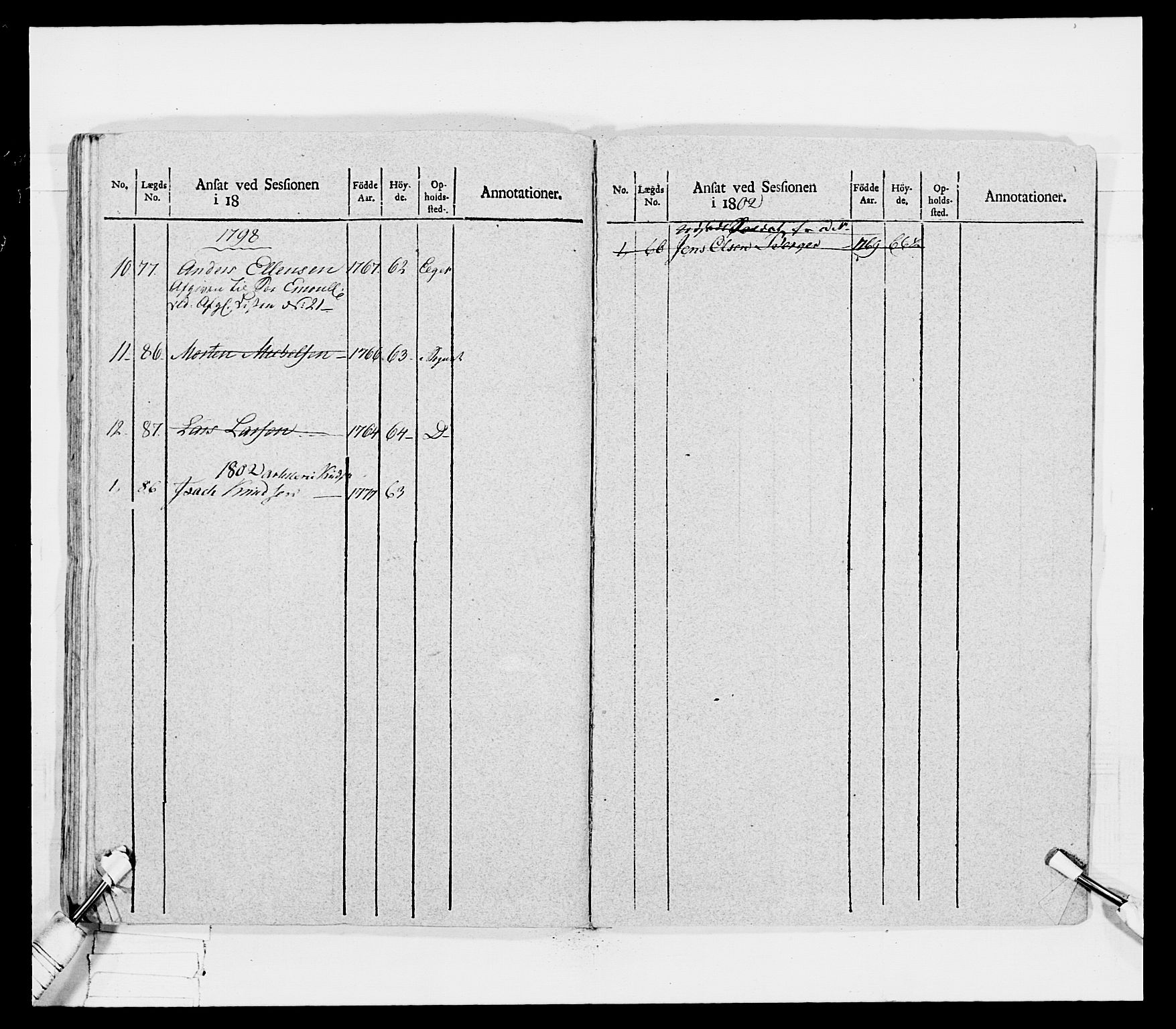 Generalitets- og kommissariatskollegiet, Det kongelige norske kommissariatskollegium, AV/RA-EA-5420/E/Eh/L0031b: Nordafjelske gevorbne infanteriregiment, 1802, p. 321