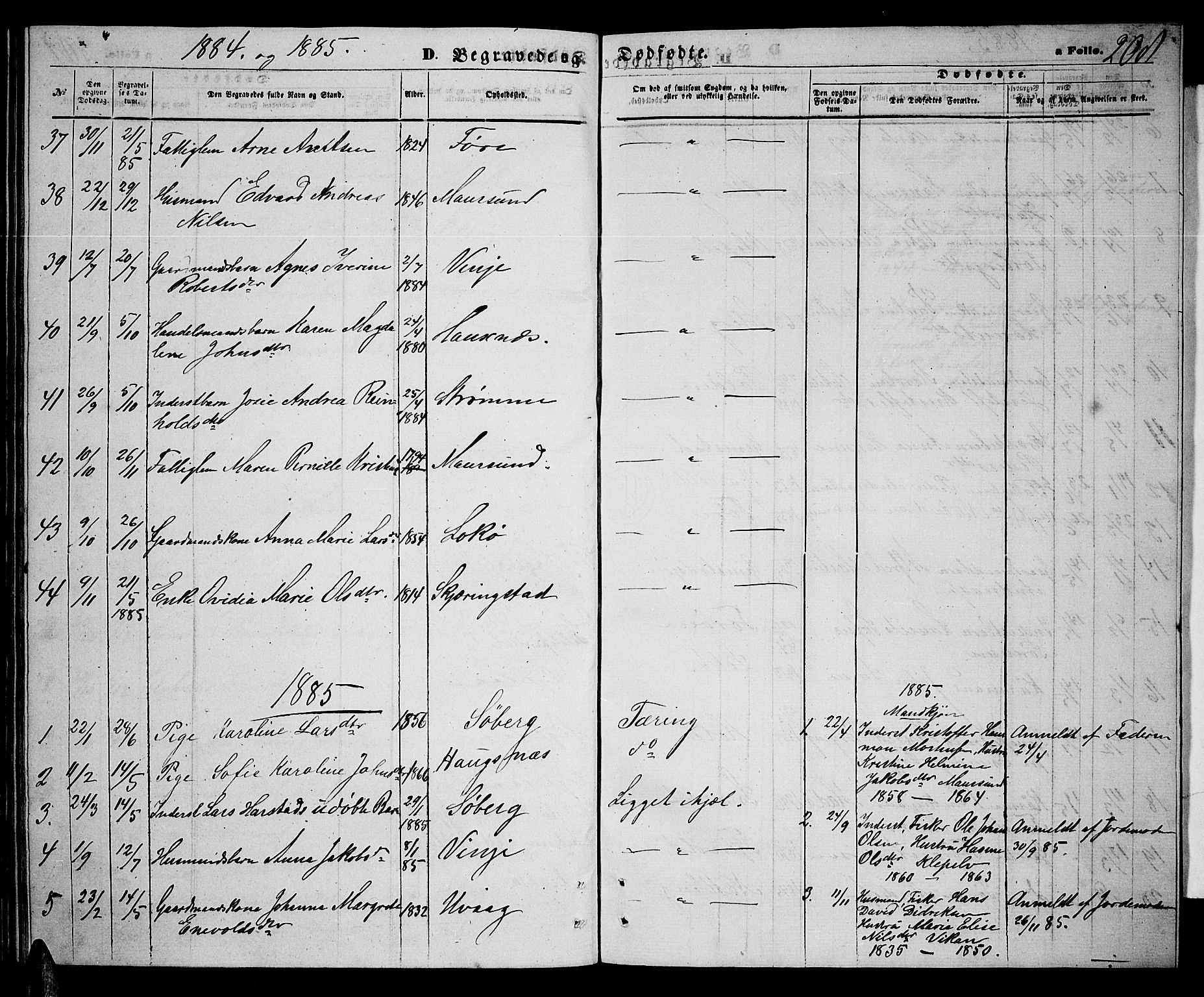 Ministerialprotokoller, klokkerbøker og fødselsregistre - Nordland, AV/SAT-A-1459/891/L1314: Parish register (copy) no. 891C03, 1870-1885, p. 208