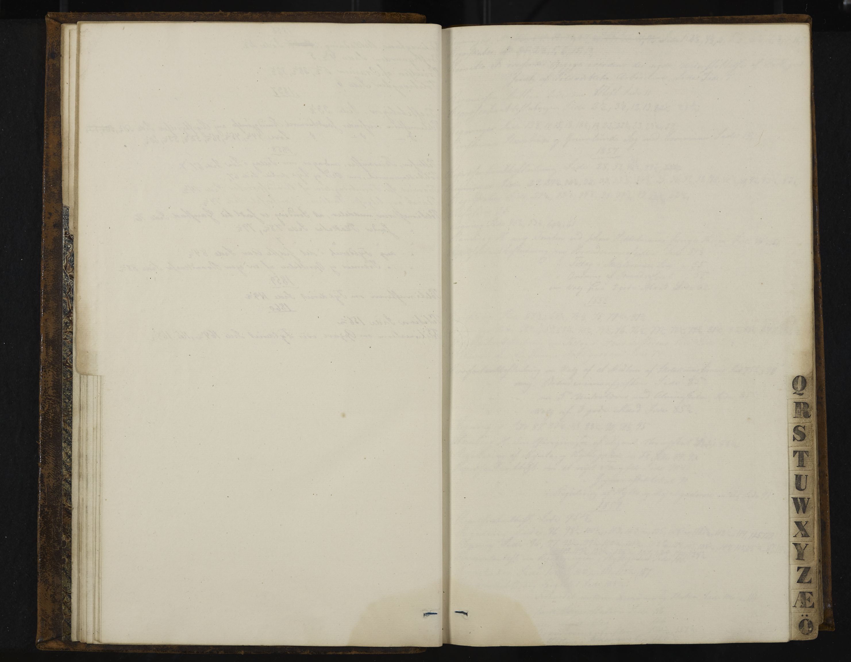 Kongsberg formannskap og sentraladministrasjon, IKAK/0604021-1/A/L0003: Møtebok med register, 1856-1861