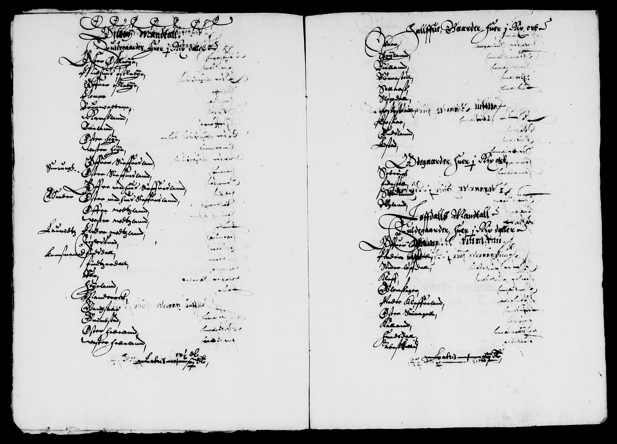 Rentekammeret inntil 1814, Reviderte regnskaper, Lensregnskaper, AV/RA-EA-5023/R/Rb/Rbq/L0023: Nedenes len. Mandals len. Råbyggelag., 1633-1635