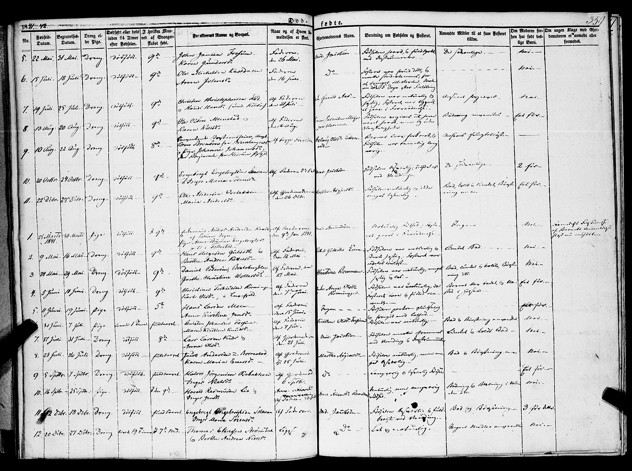 Gjerpen kirkebøker, SAKO/A-265/F/Fa/L0007b: Parish register (official) no. I 7B, 1834-1857, p. 359