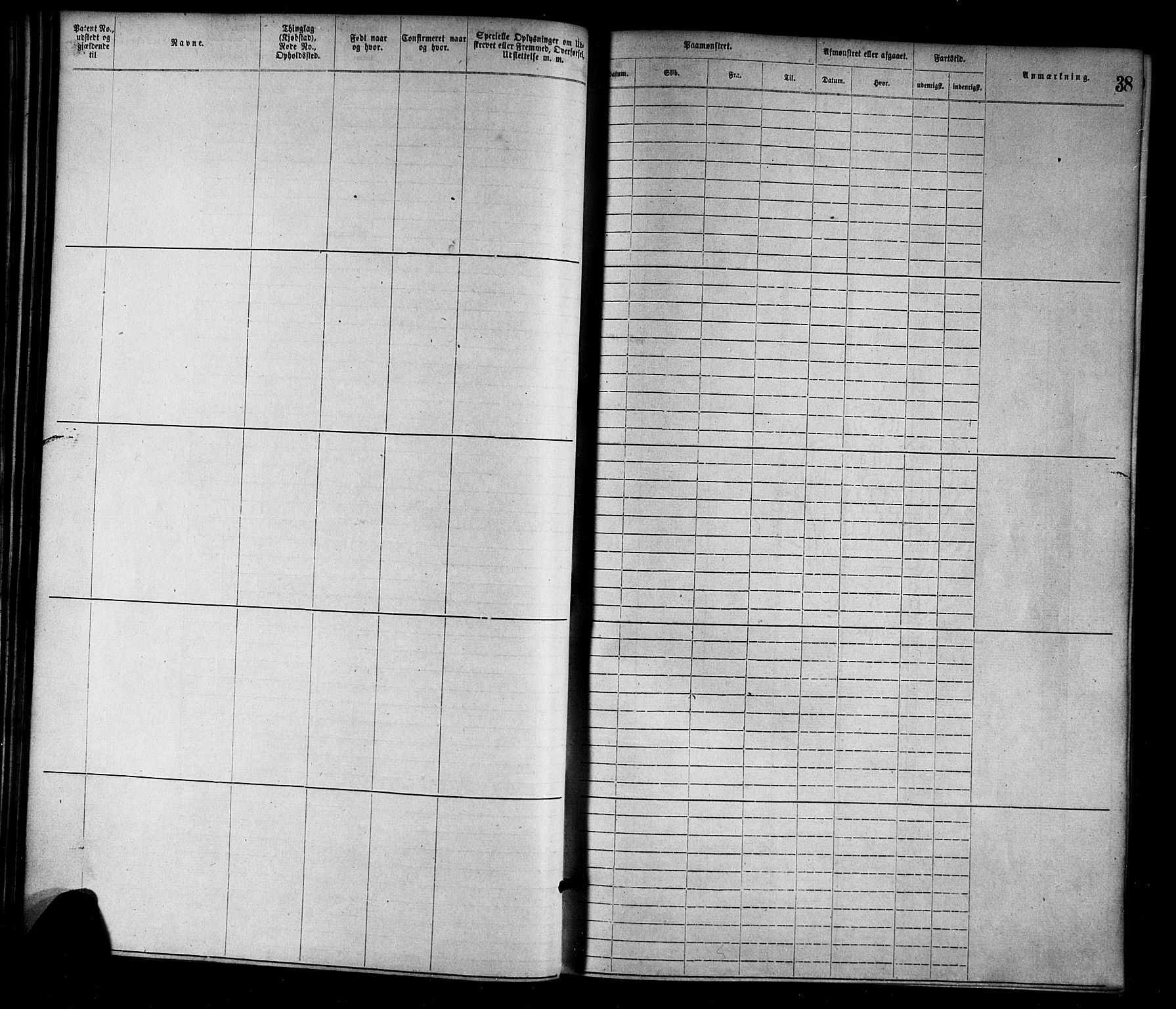 Egersund mønstringskrets, SAK/2031-0019/F/Fa/L0001: Annotasjonsrulle nr 1-1440 med register, O-1, 1869-1895, p. 53