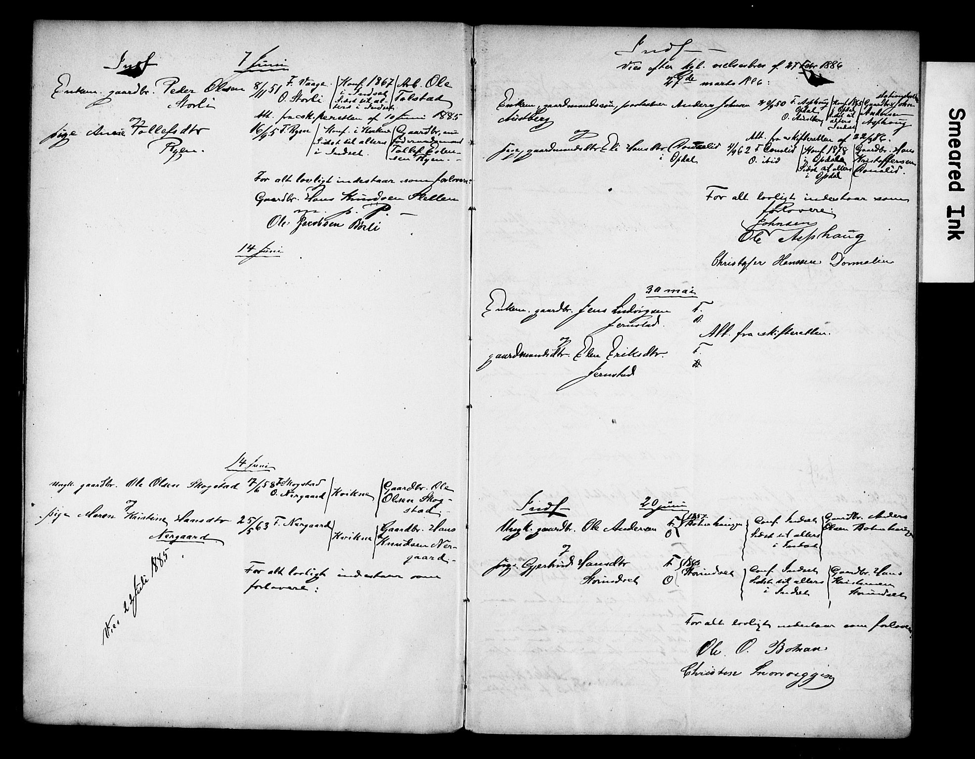 Kvikne prestekontor, AV/SAH-PREST-064/I/Ie/0001: Banns register no. 8, 1885-1919