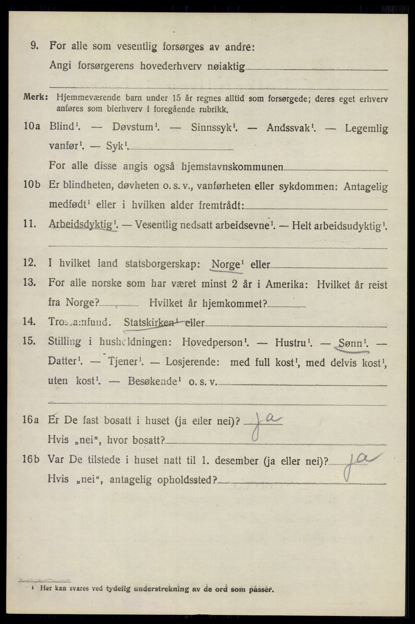 SAO, 1920 census for Fet, 1920, p. 5975