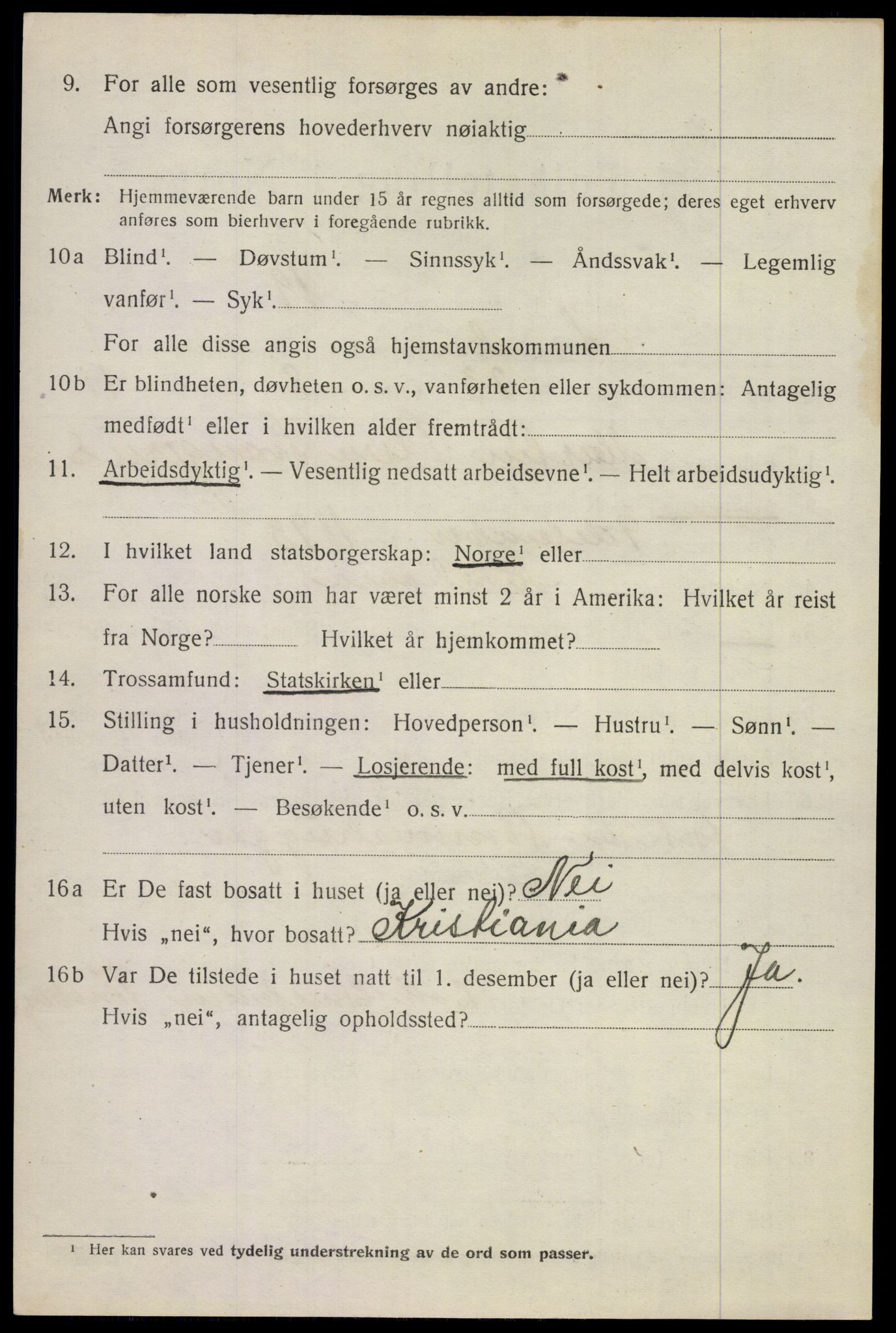 SAKO, 1920 census for Andebu, 1920, p. 1487