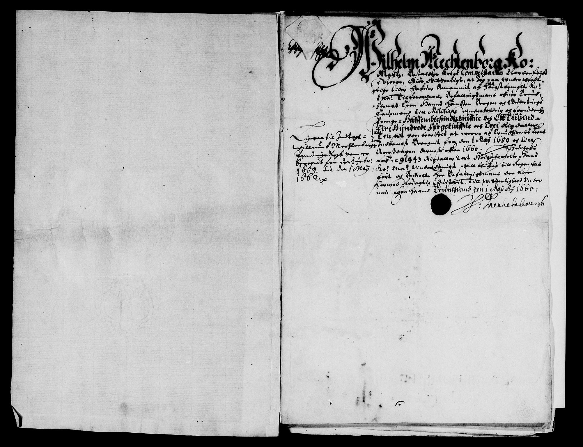 Rentekammeret inntil 1814, Reviderte regnskaper, Lensregnskaper, AV/RA-EA-5023/R/Rb/Rbw/L0142: Trondheim len, 1659-1661