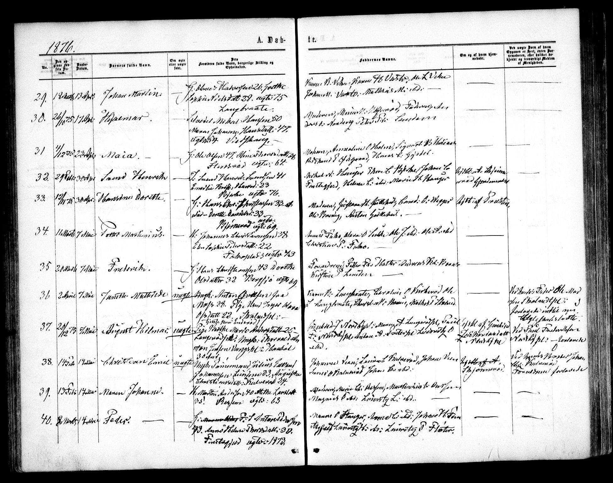 Våler prestekontor Kirkebøker, SAO/A-11083/F/Fa/L0008: Parish register (official) no. I 8, 1862-1876