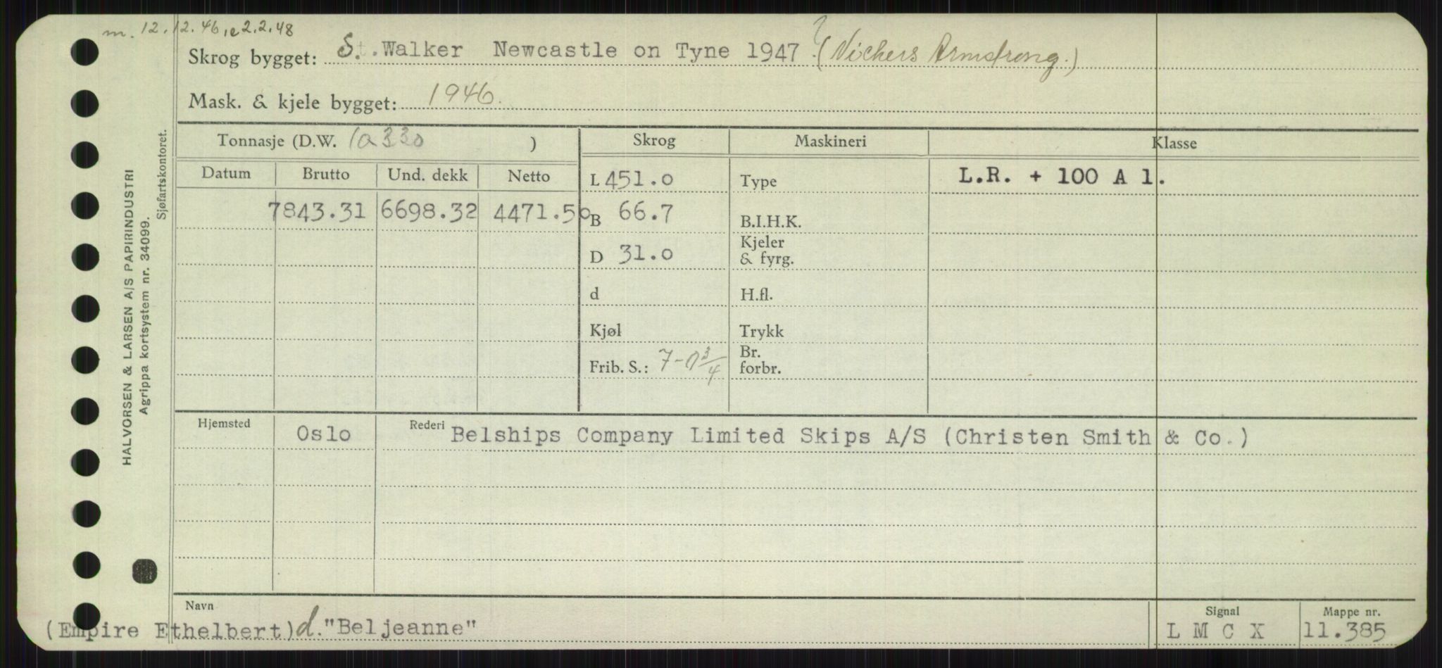 Sjøfartsdirektoratet med forløpere, Skipsmålingen, RA/S-1627/H/Hb/L0001: Fartøy, A-D, p. 187