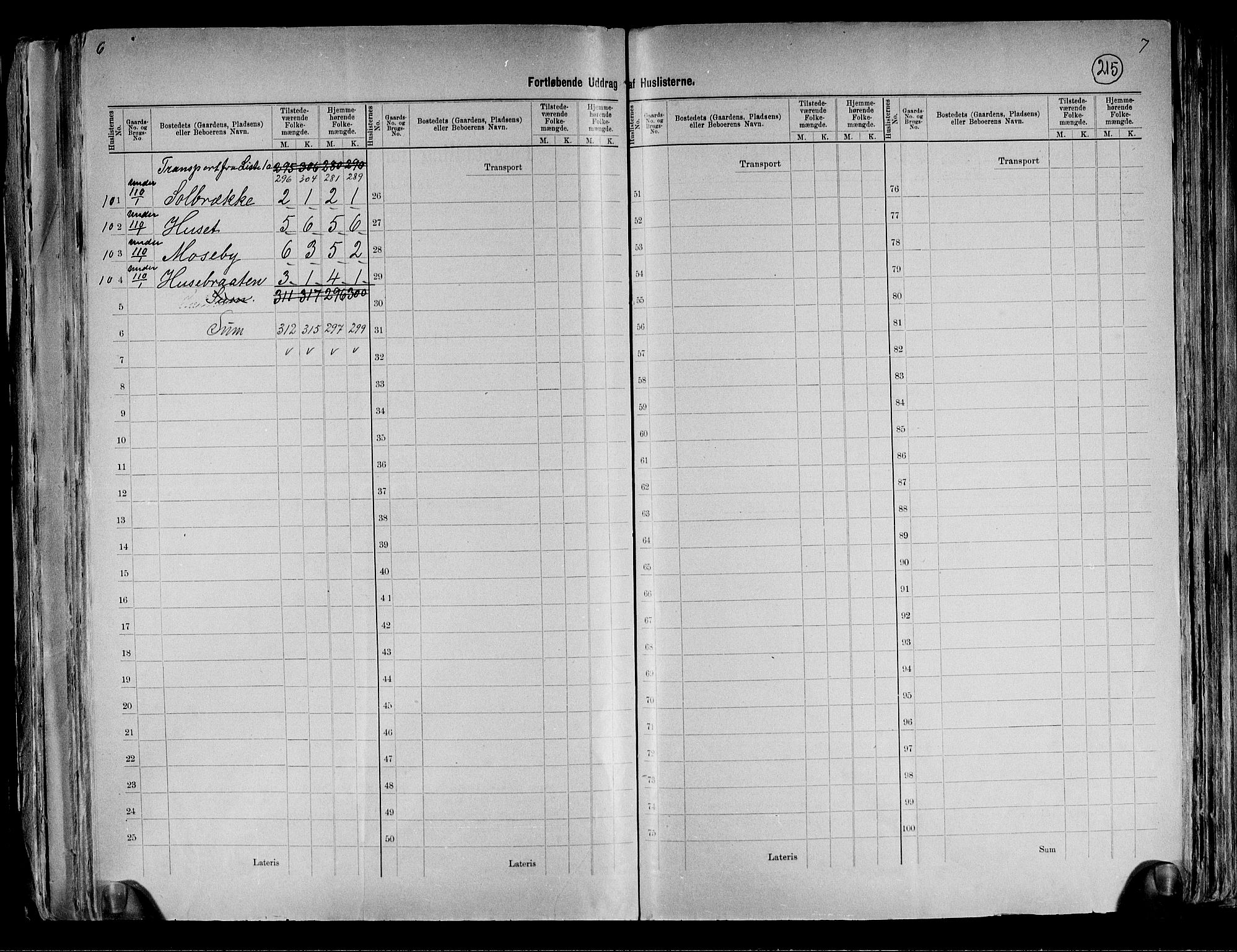 RA, 1891 census for 0118 Aremark, 1891, p. 19