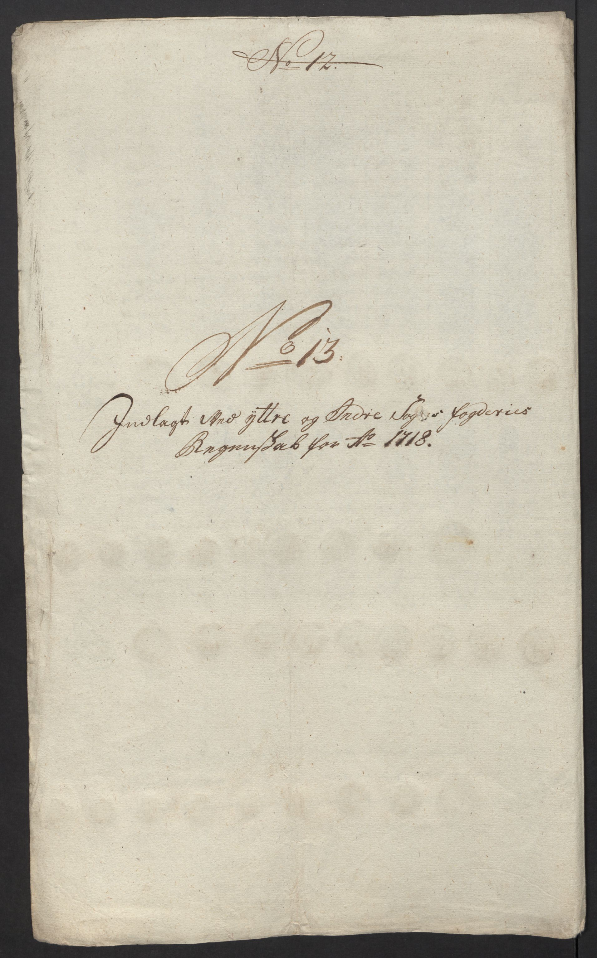 Rentekammeret inntil 1814, Reviderte regnskaper, Fogderegnskap, RA/EA-4092/R52/L3321: Fogderegnskap Sogn, 1717-1718, p. 540