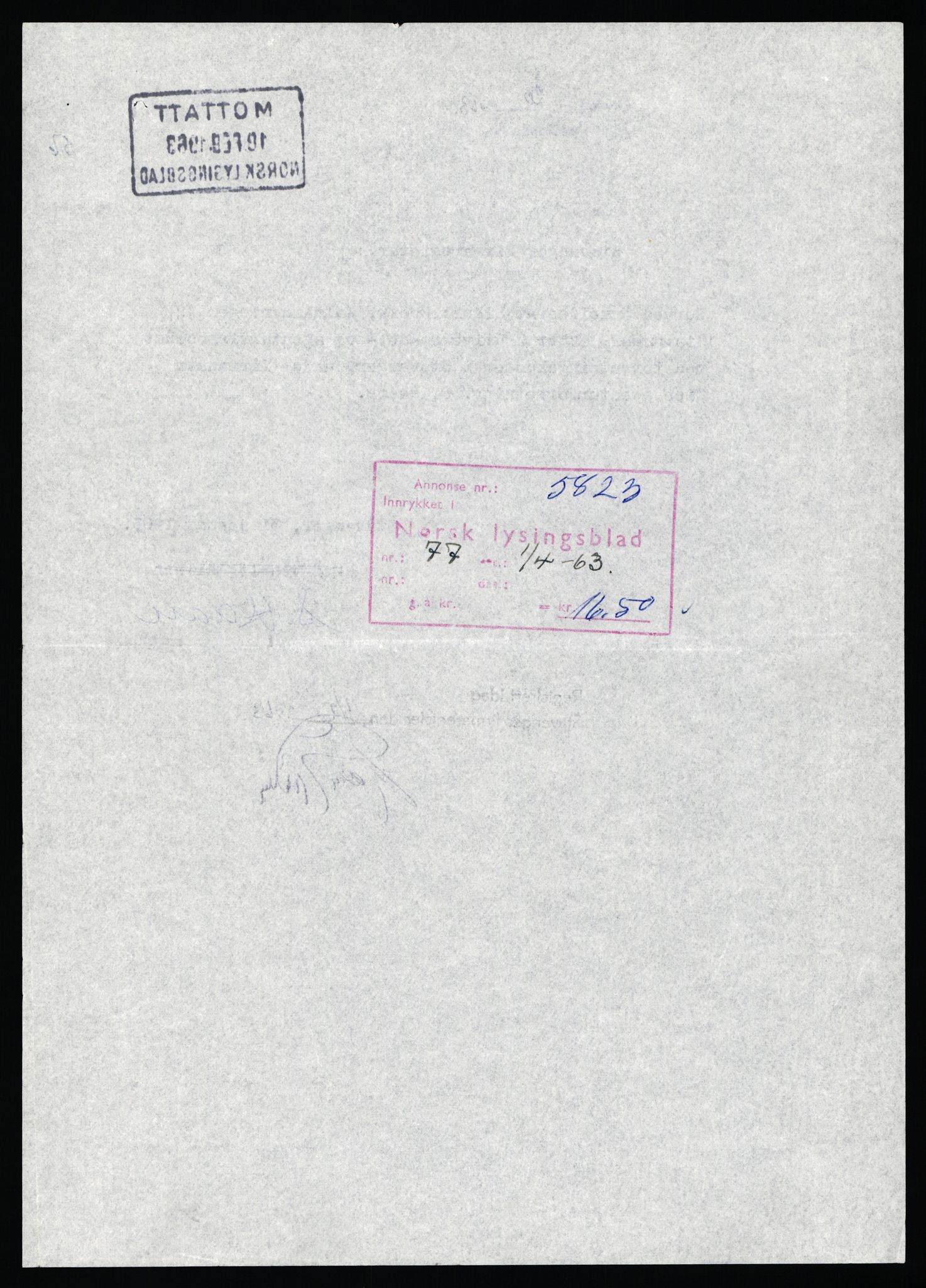 Stavanger byfogd, SAST/A-101408/002/J/Jd/Jde/L0003: Registreringsmeldinger og bilag. Enkeltmannsforetak, 751-1000, 1928-1976, p. 284