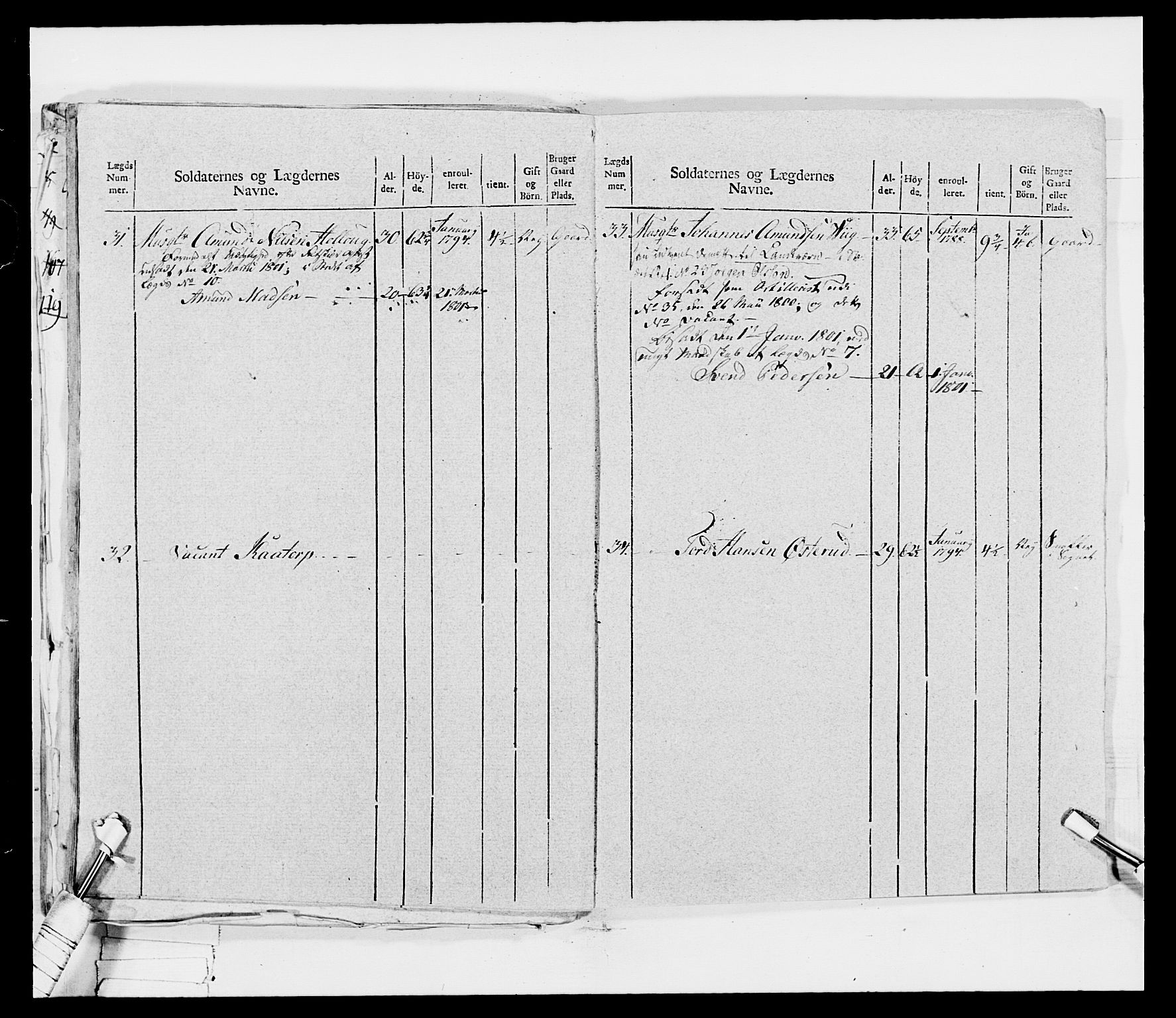 Generalitets- og kommissariatskollegiet, Det kongelige norske kommissariatskollegium, AV/RA-EA-5420/E/Eh/L0032b: Nordafjelske gevorbne infanteriregiment, 1806, p. 261