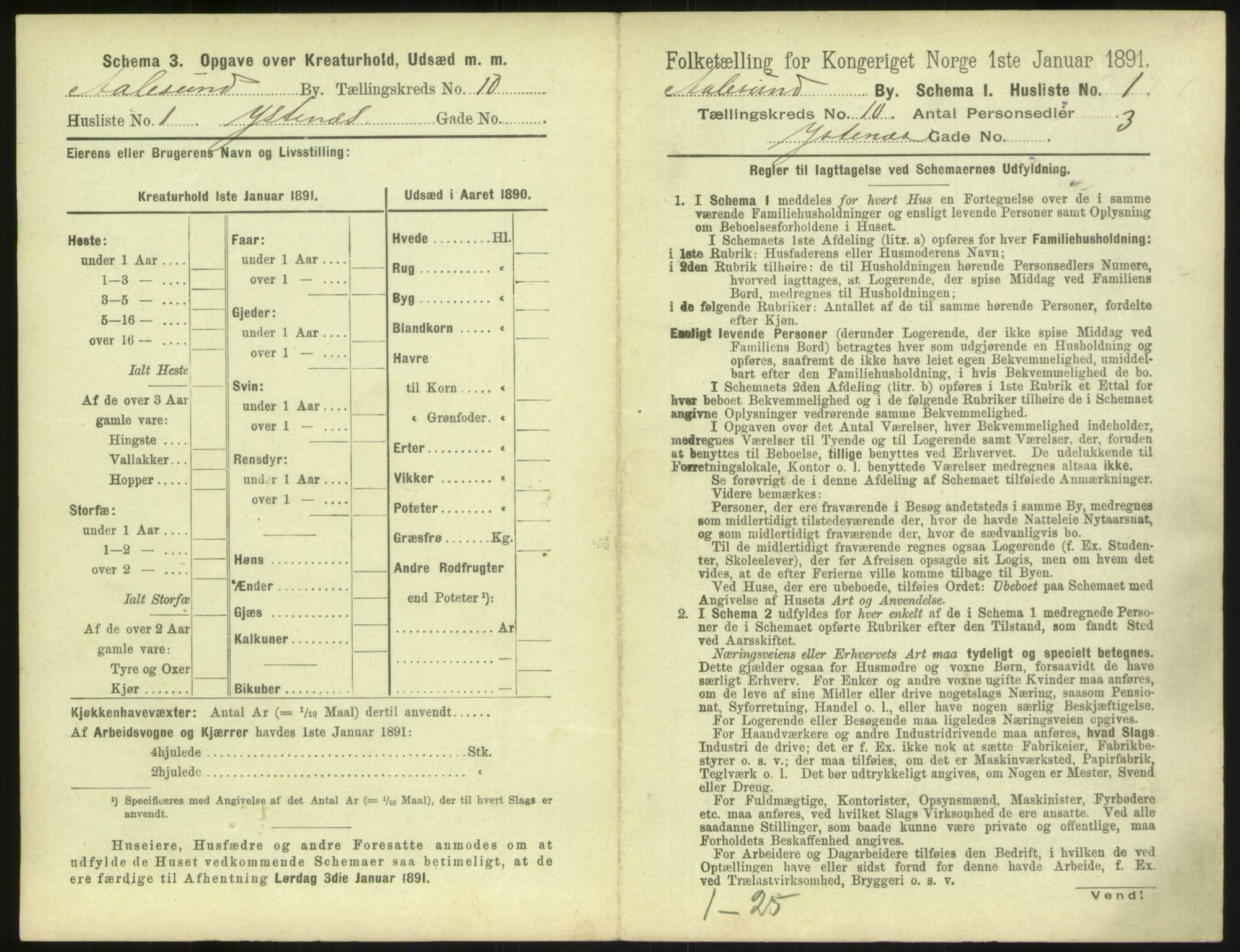 RA, 1891 census for 1501 Ålesund, 1891, p. 746