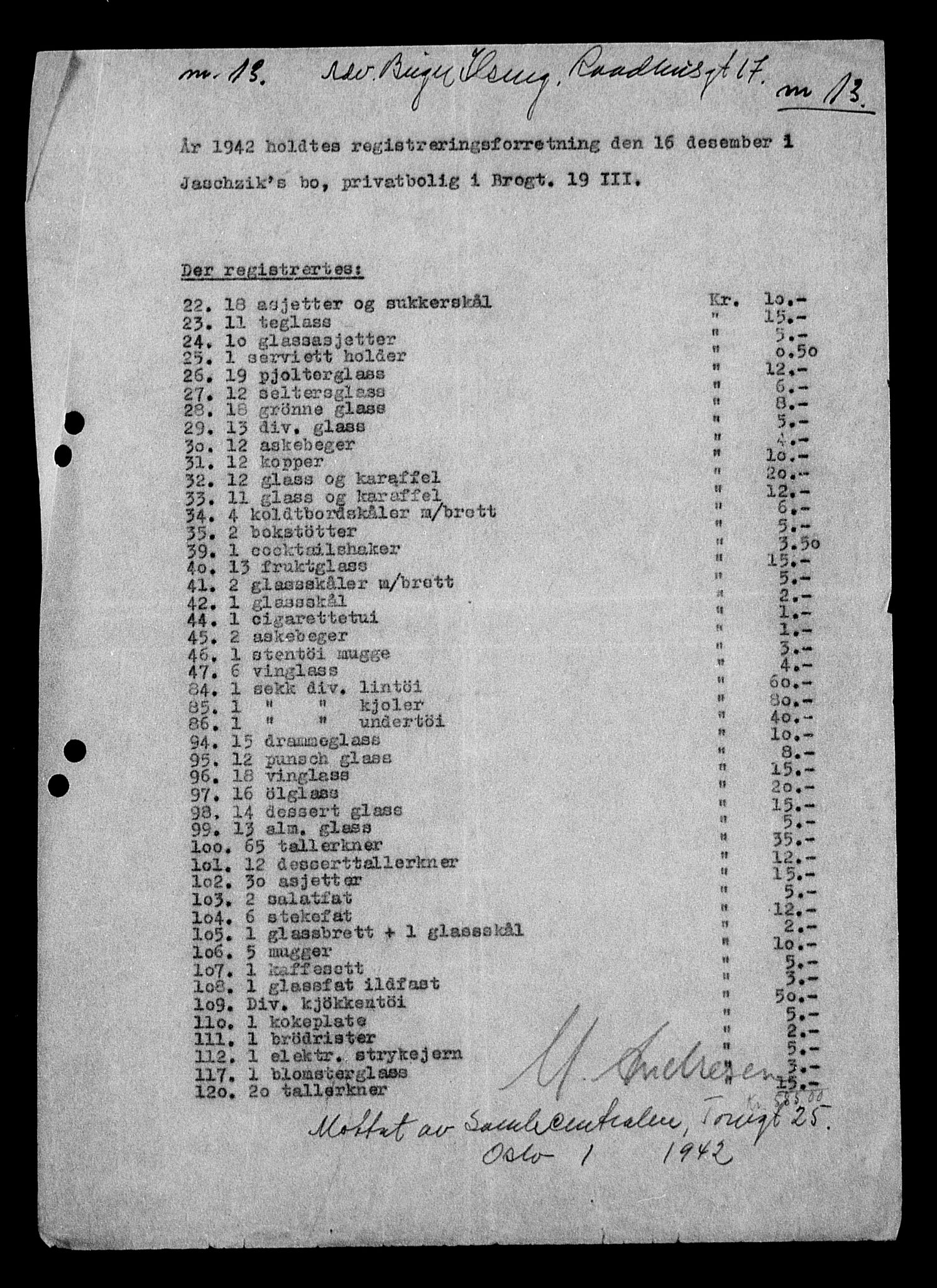 Justisdepartementet, Tilbakeføringskontoret for inndratte formuer, RA/S-1564/H/Hc/Hcc/L0947: --, 1945-1947, p. 421