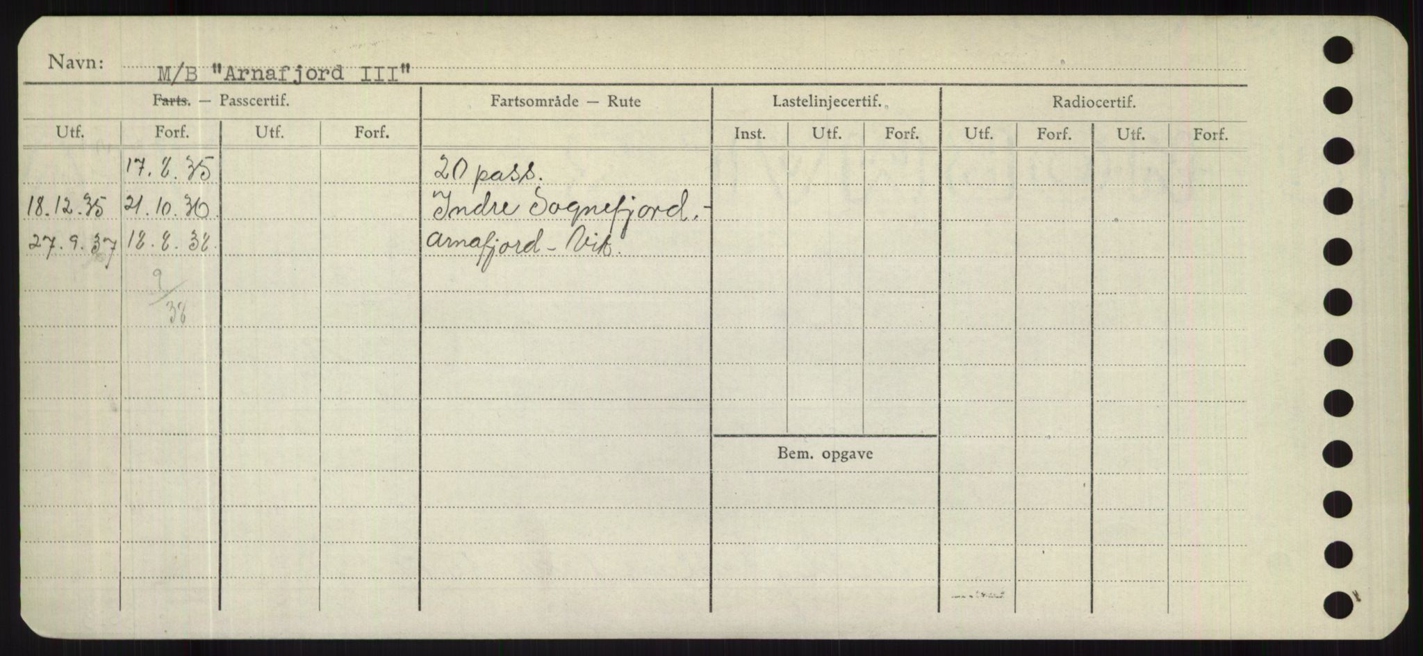 Sjøfartsdirektoratet med forløpere, Skipsmålingen, AV/RA-S-1627/H/Hd/L0002: Fartøy, Apa-Axe, p. 140