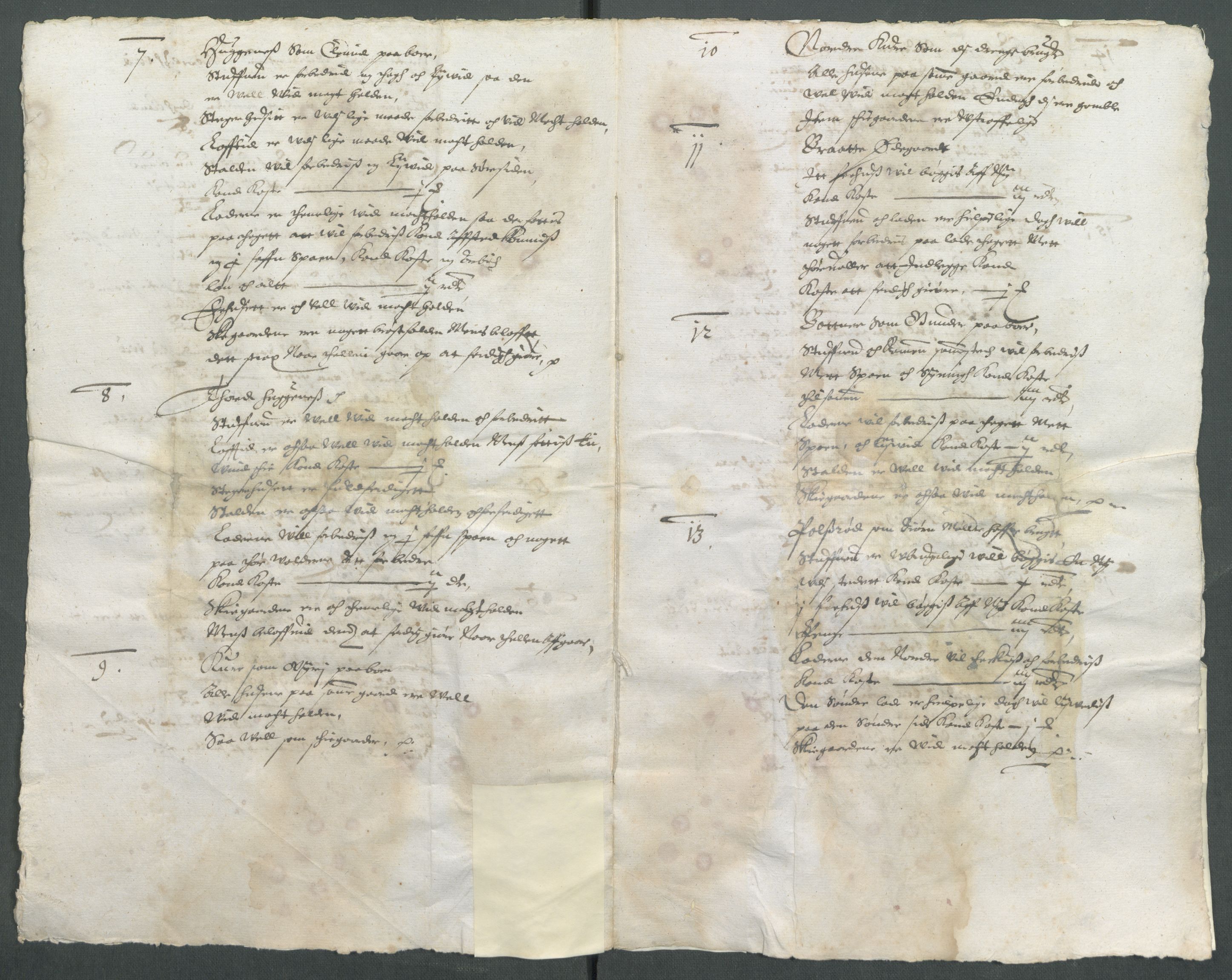 Riksarkivets diplomsamling, AV/RA-EA-5965/F02/L0166: Dokumenter, 1654-1656, p. 12