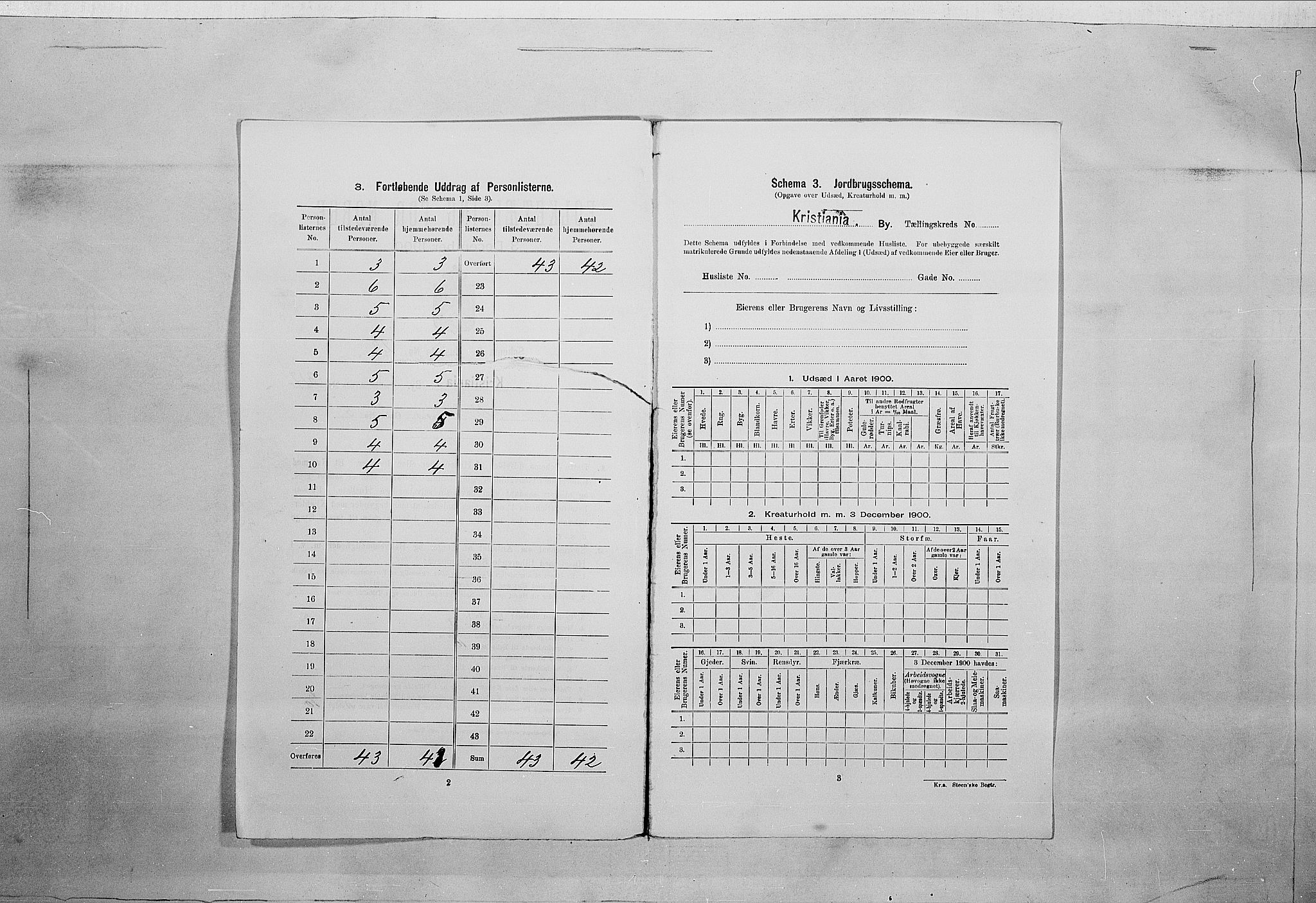 SAO, 1900 census for Kristiania, 1900, p. 112816