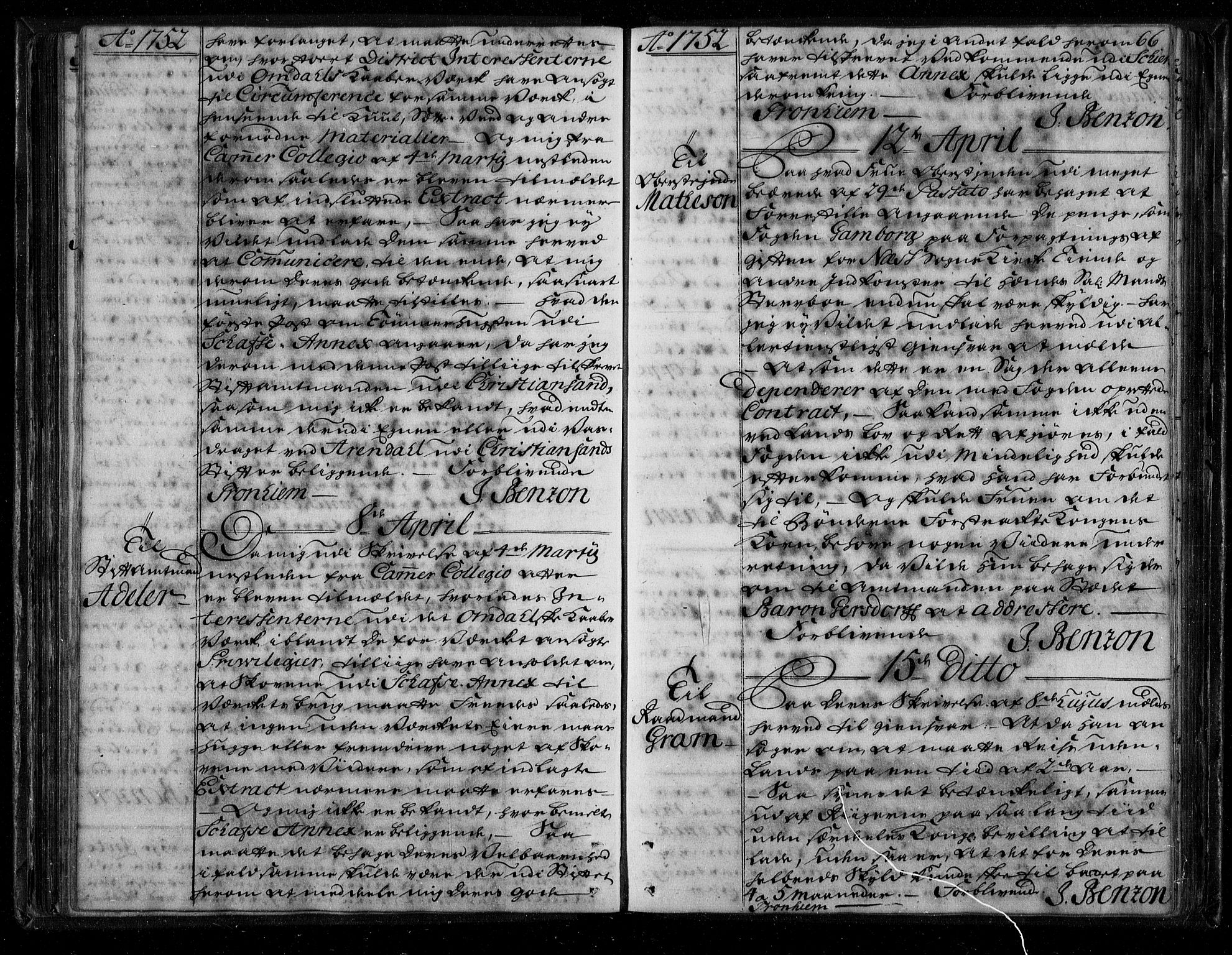 Stattholderembetet 1572-1771, AV/RA-EA-2870/Bf/L0001: Stattholderprotokoll (allmenn kopibok), 1751-1753, p. 65b-66a