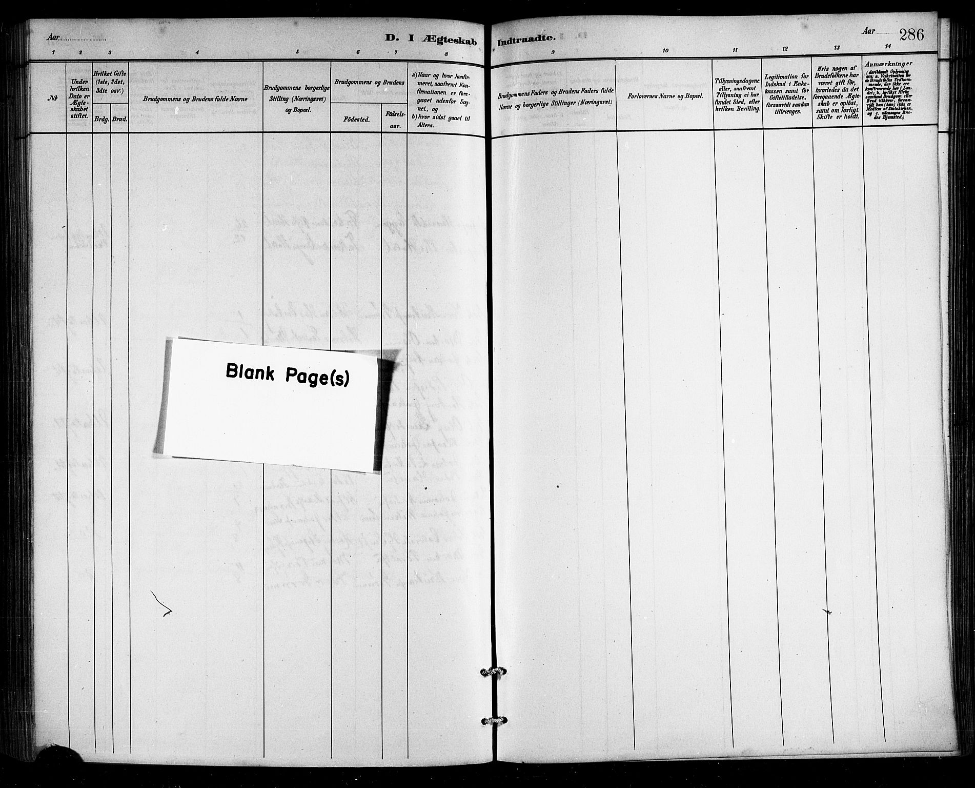 Ministerialprotokoller, klokkerbøker og fødselsregistre - Nordland, AV/SAT-A-1459/812/L0188: Parish register (copy) no. 812C06, 1884-1912, p. 286