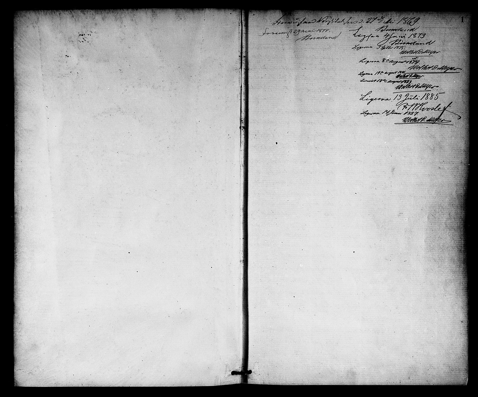 Kvinnherad sokneprestembete, SAB/A-76401/H/Haa: Parish register (official) no. A 10, 1867-1886, p. 1