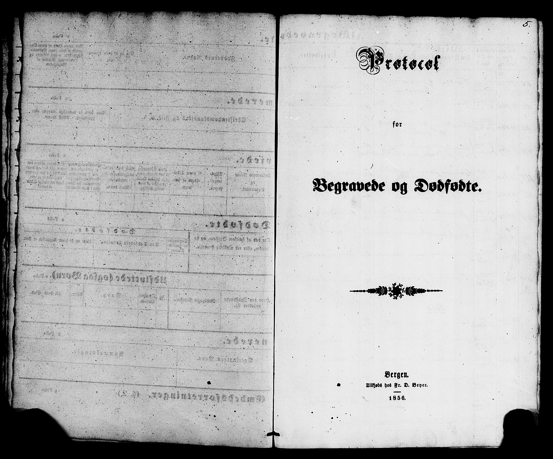 Kinn sokneprestembete, SAB/A-80801/H/Haa/Haaa/L0012: Parish register (official) no. A 12, 1855-1869, p. 5