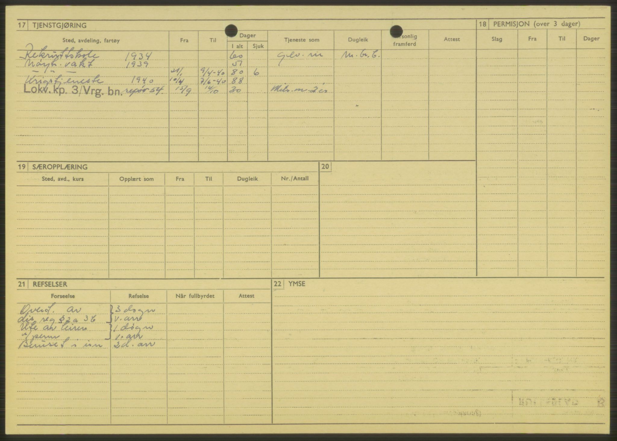 Forsvaret, Varanger bataljon, AV/RA-RAFA-2258/1/D/L0444: Rulleblad for menige født 1913-1914, 1913-1914, p. 127