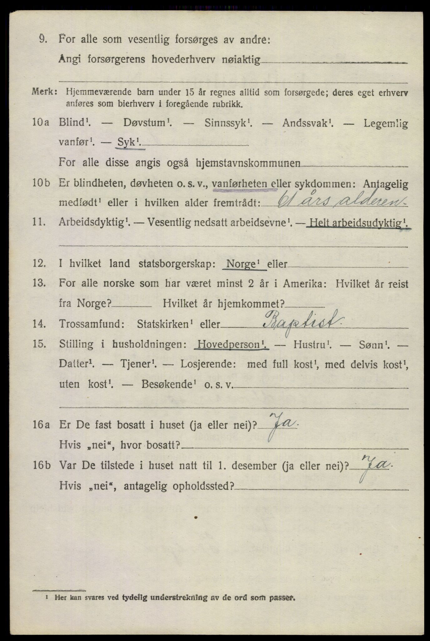 SAKO, 1920 census for Gjerpen, 1920, p. 2693