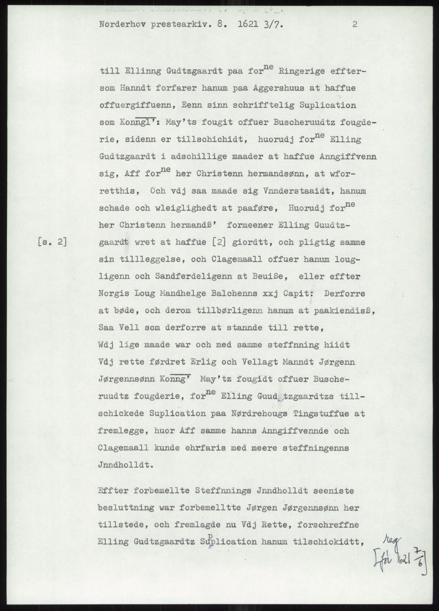 Samlinger til kildeutgivelse, Diplomavskriftsamlingen, AV/RA-EA-4053/H/Ha, p. 574