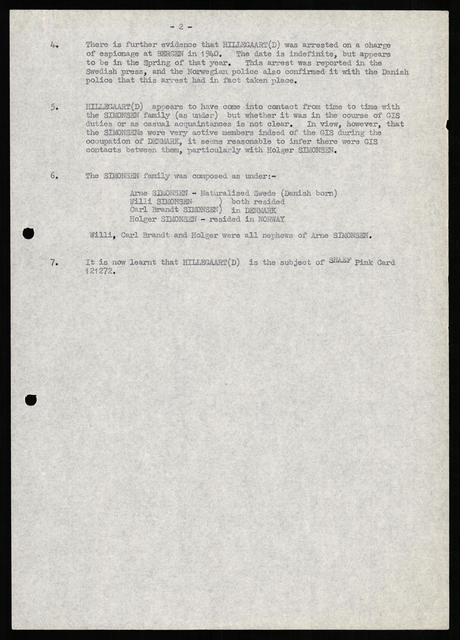 Forsvaret, Forsvarets overkommando II, AV/RA-RAFA-3915/D/Db/L0013: CI Questionaires. Tyske okkupasjonsstyrker i Norge. Tyskere., 1945-1946, p. 265