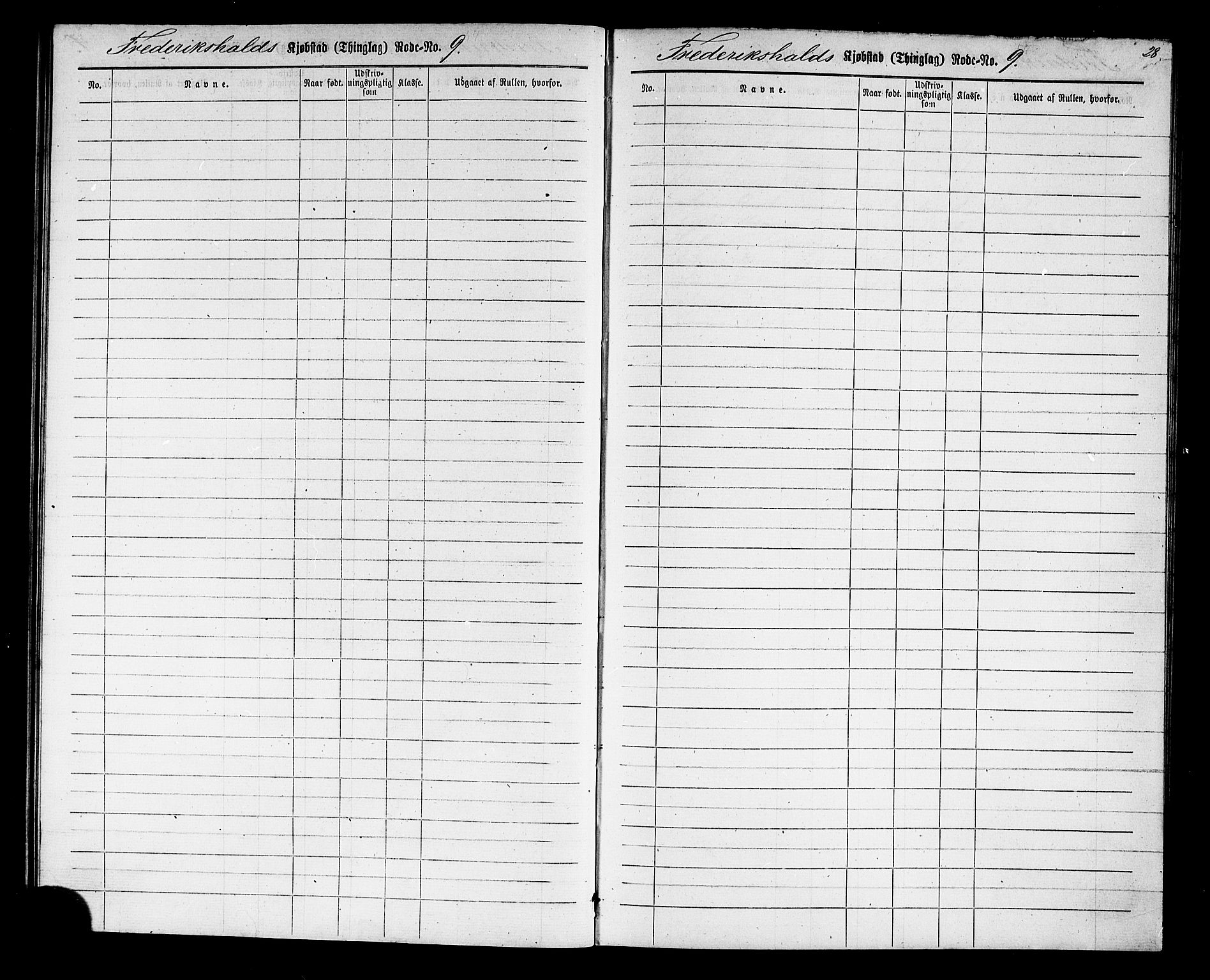 Halden mønstringskontor, SAO/A-10569a/F/Fc/Fcc/L0001: Utskrivningsregisterrulle, 1880, p. 30