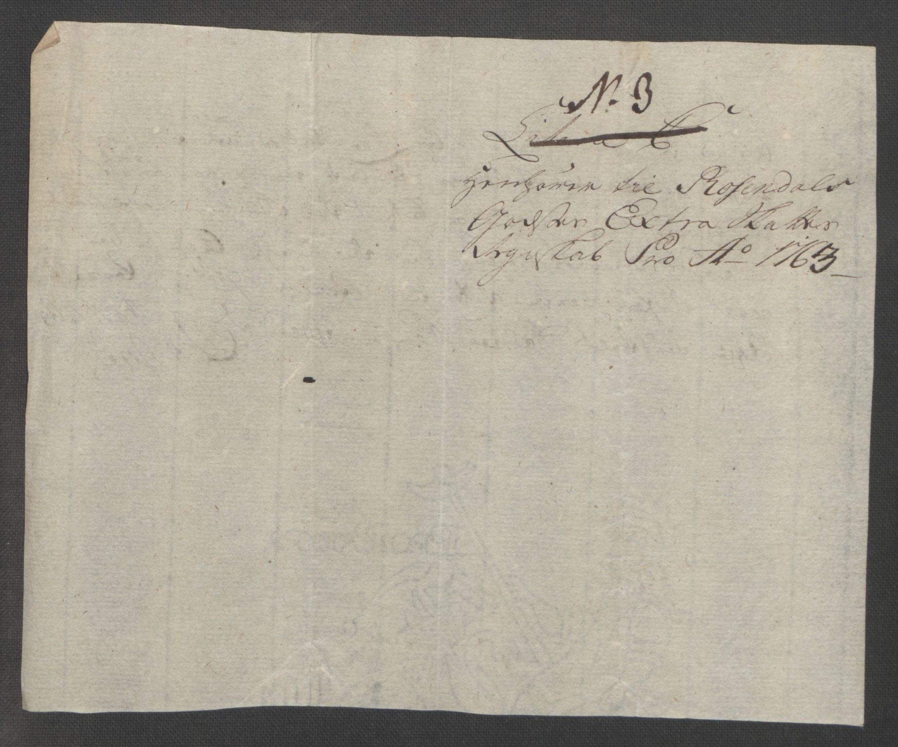 Rentekammeret inntil 1814, Reviderte regnskaper, Fogderegnskap, RA/EA-4092/R49/L3157: Ekstraskatten Rosendal Baroni, 1762-1772, p. 48